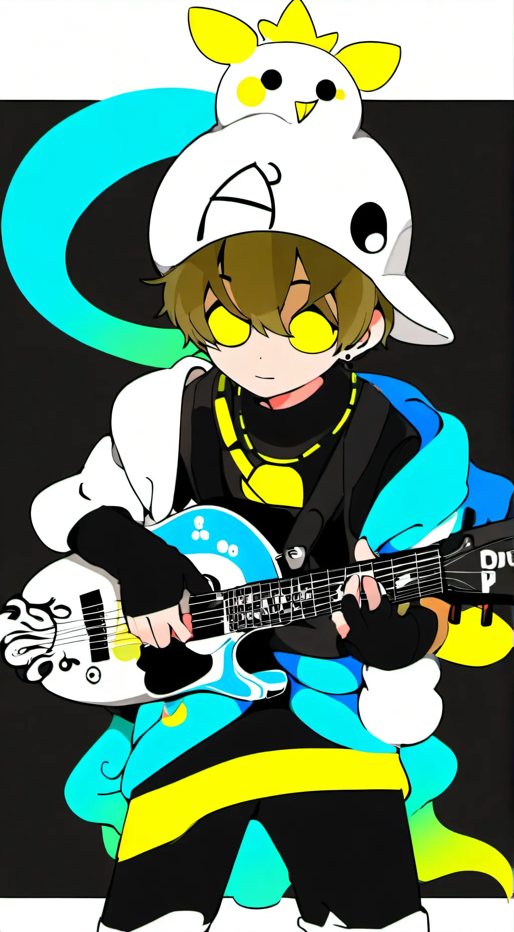 ai character: Sharky background