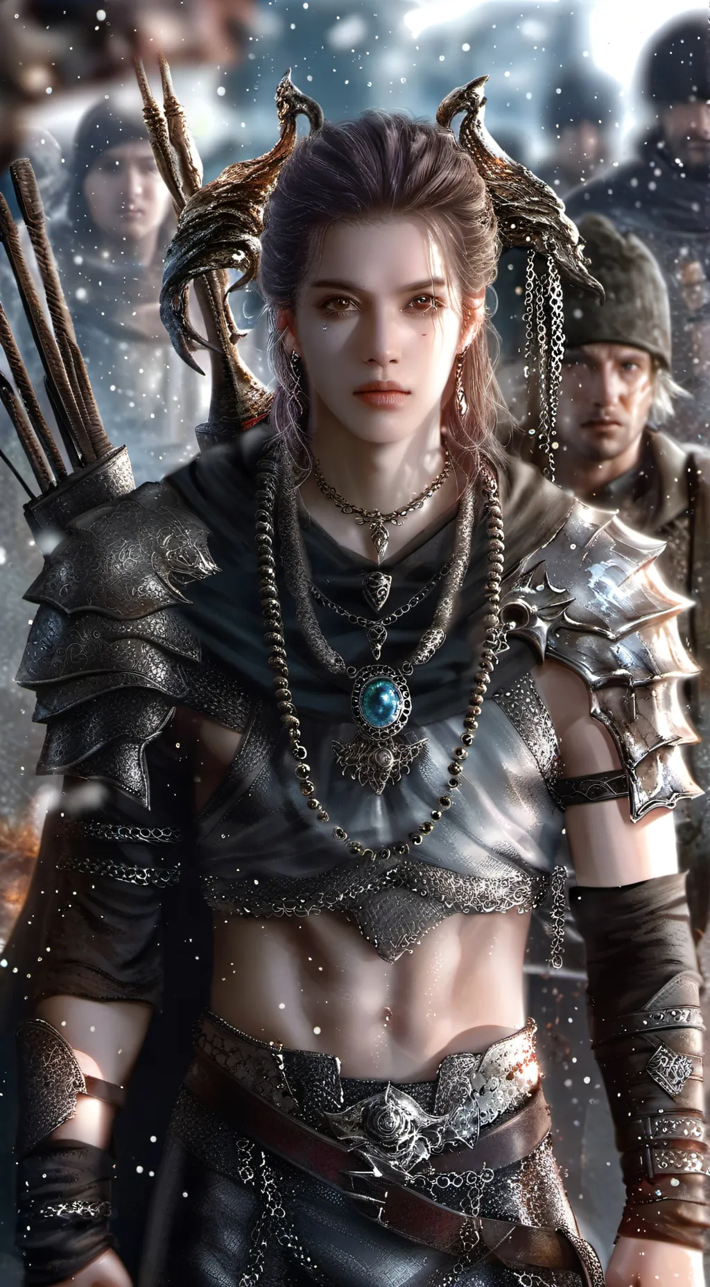 ai character: Саша background