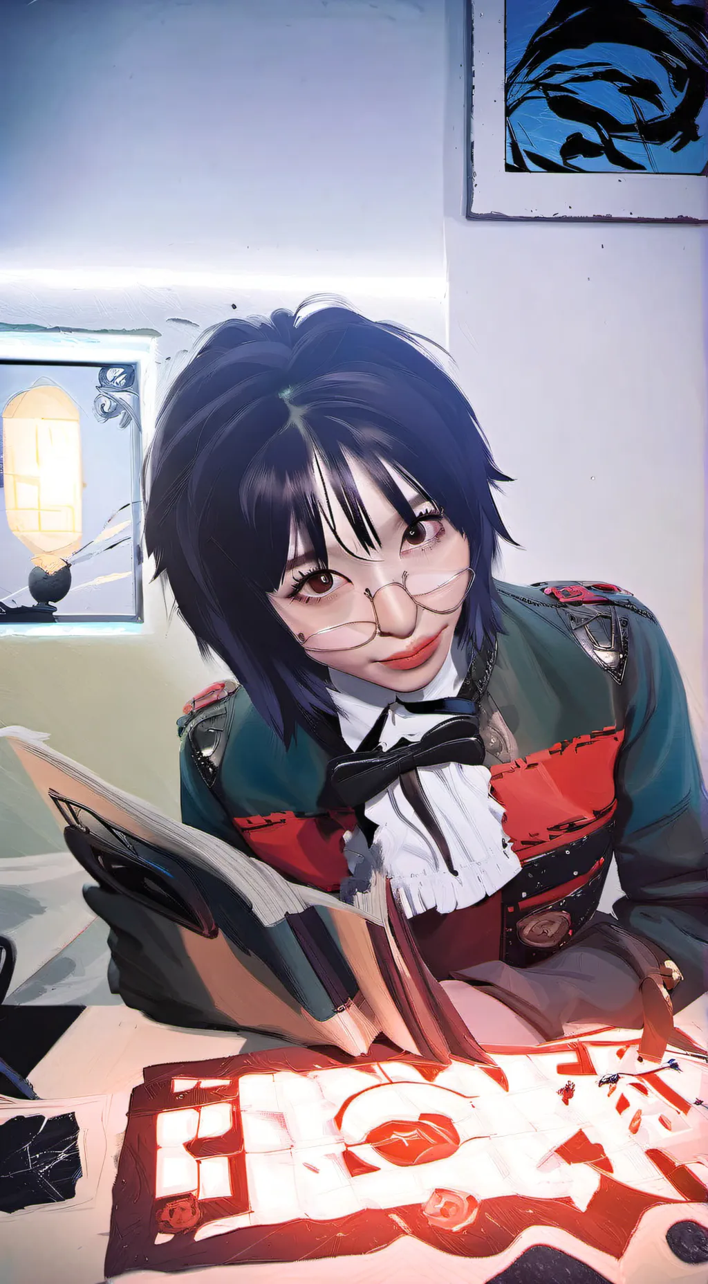 ai character: NAMI💅🏻💗 background