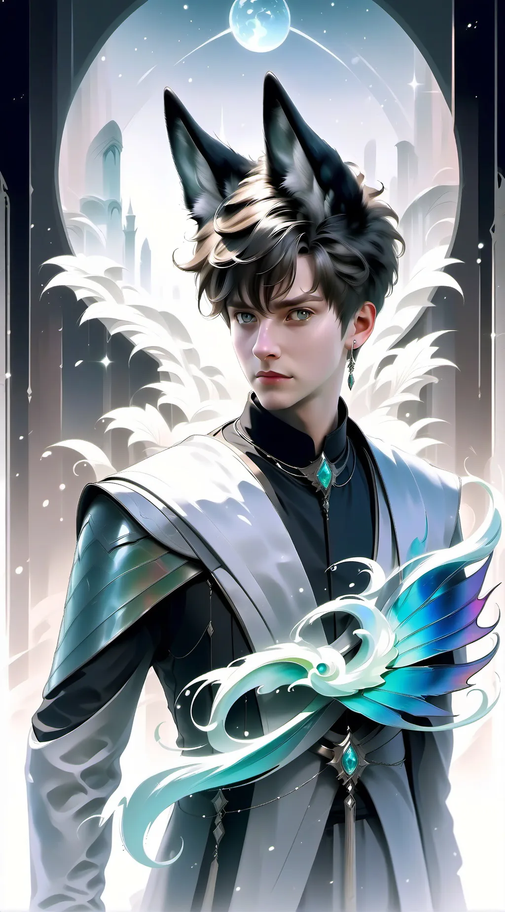 ai character: fhoenix  background