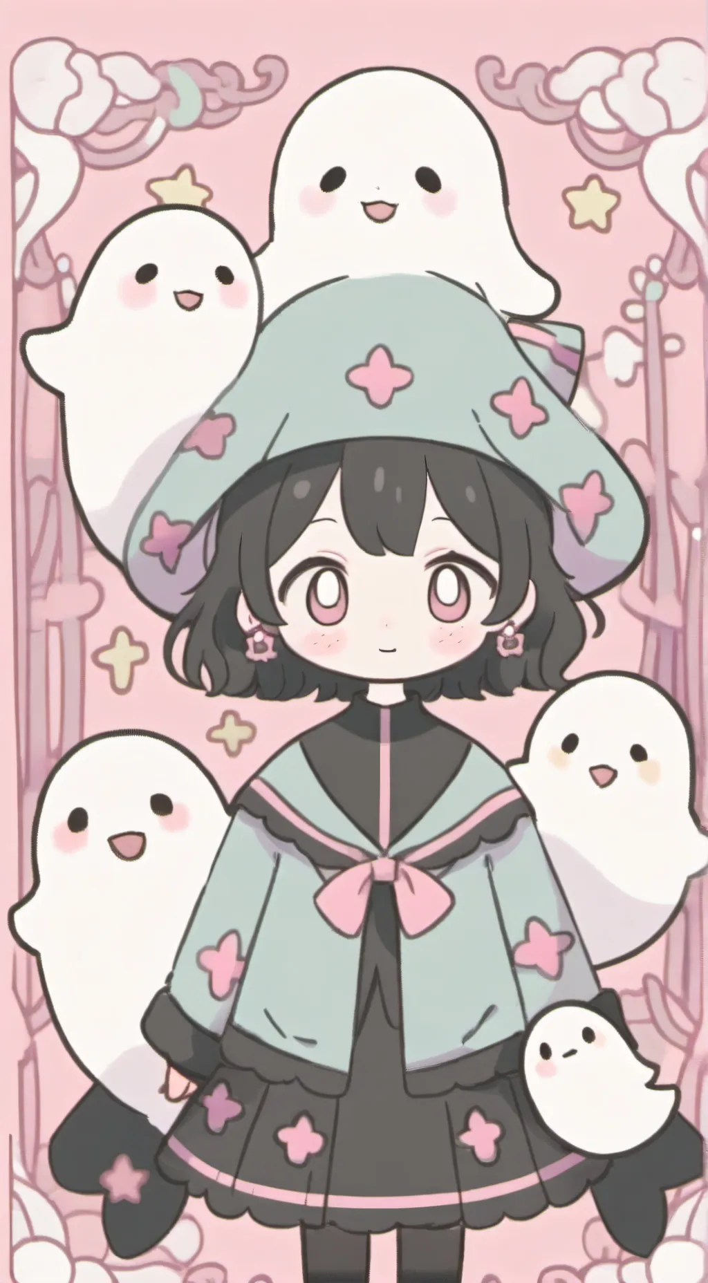 ai character: Connie(Dw)  background