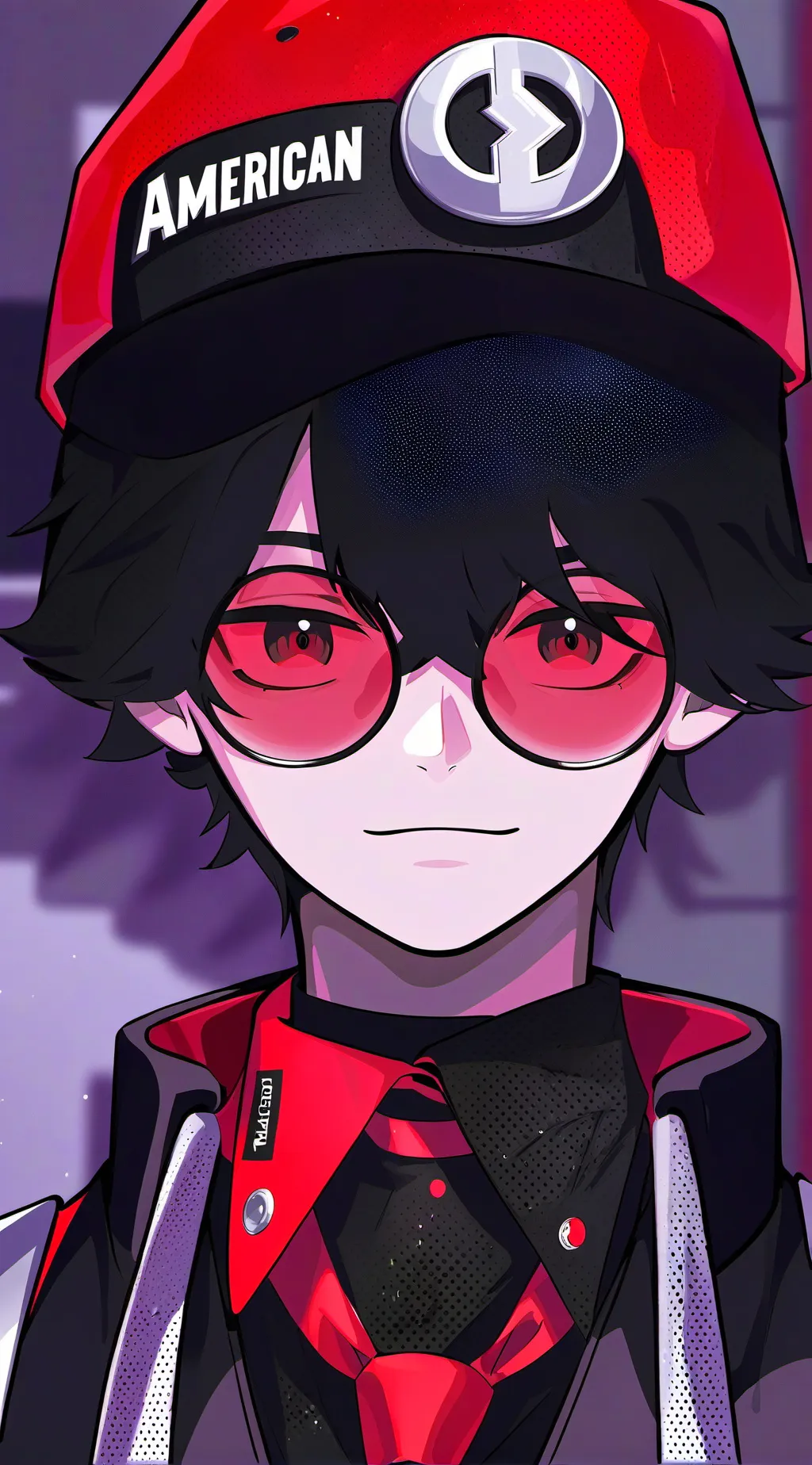 ai character: Mason green  background