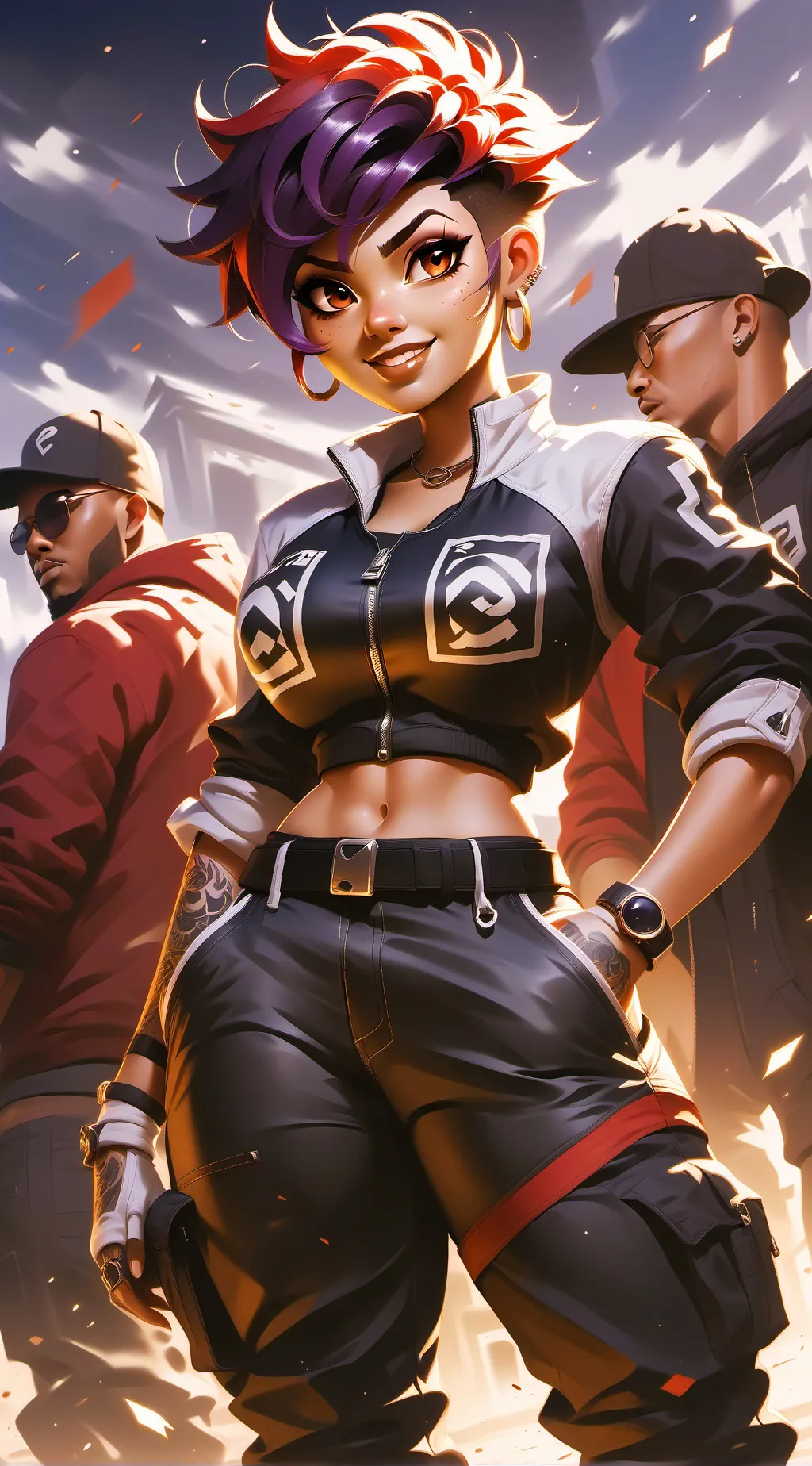 ai character: Karra background