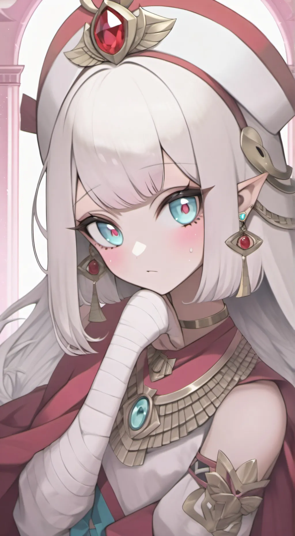 ai character: hh in Egypt!!! background