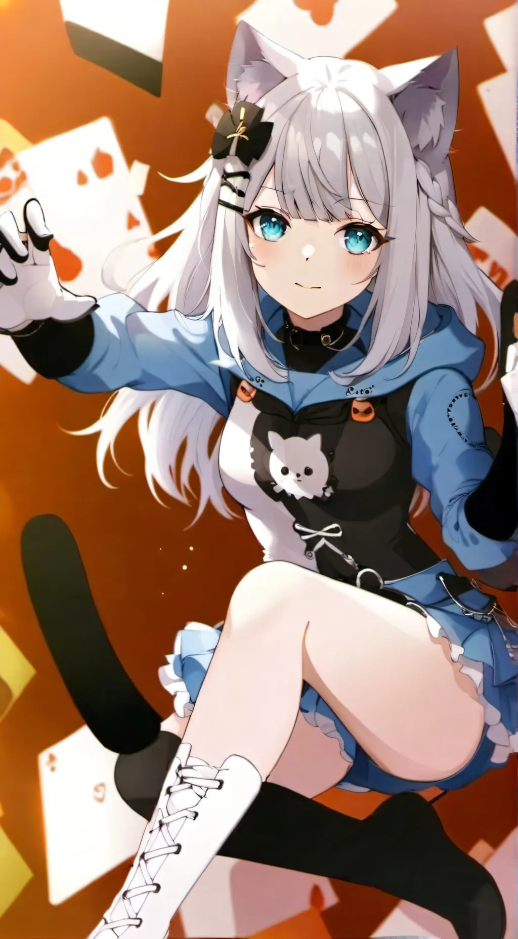 ai character: Mika background