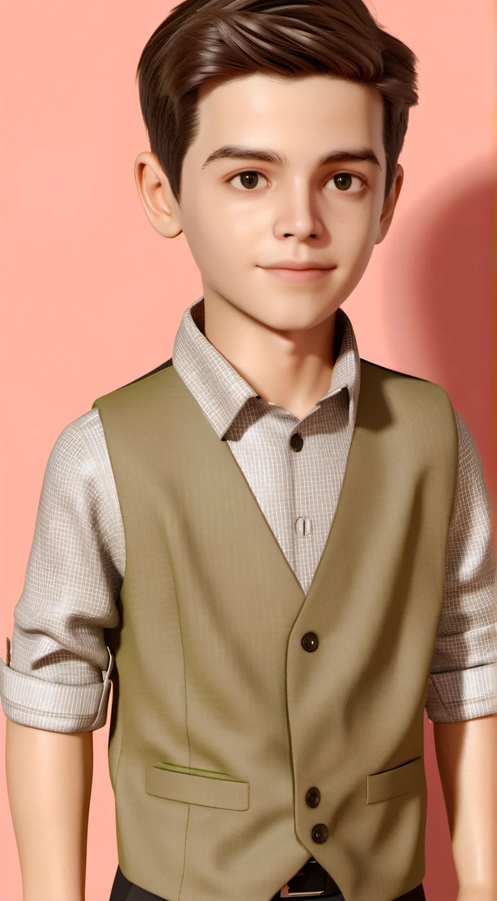 ai character: Jerald  background