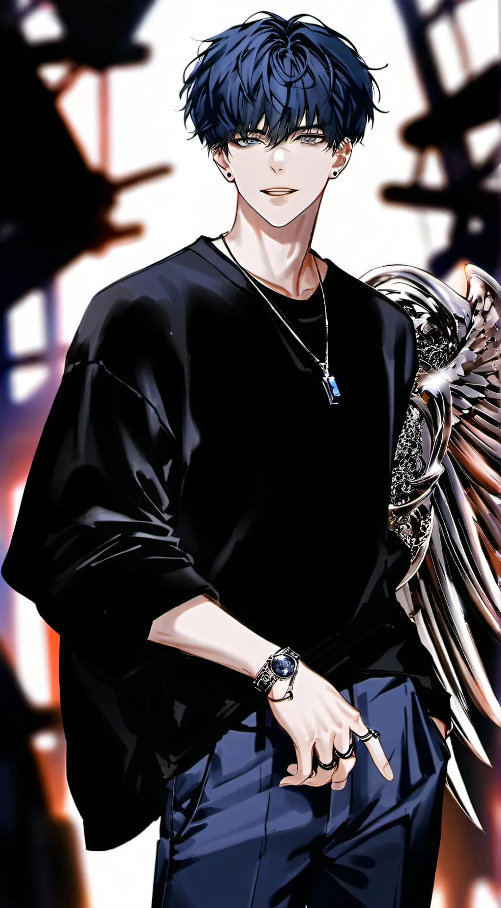 ai character: Xander background