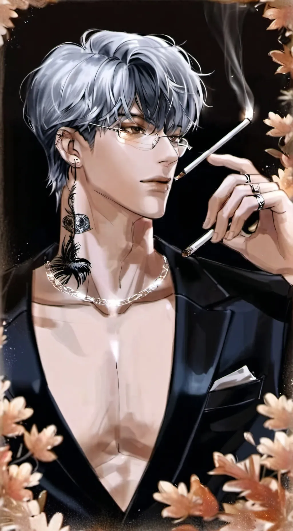 ai character: ѧẓıєʟッ background