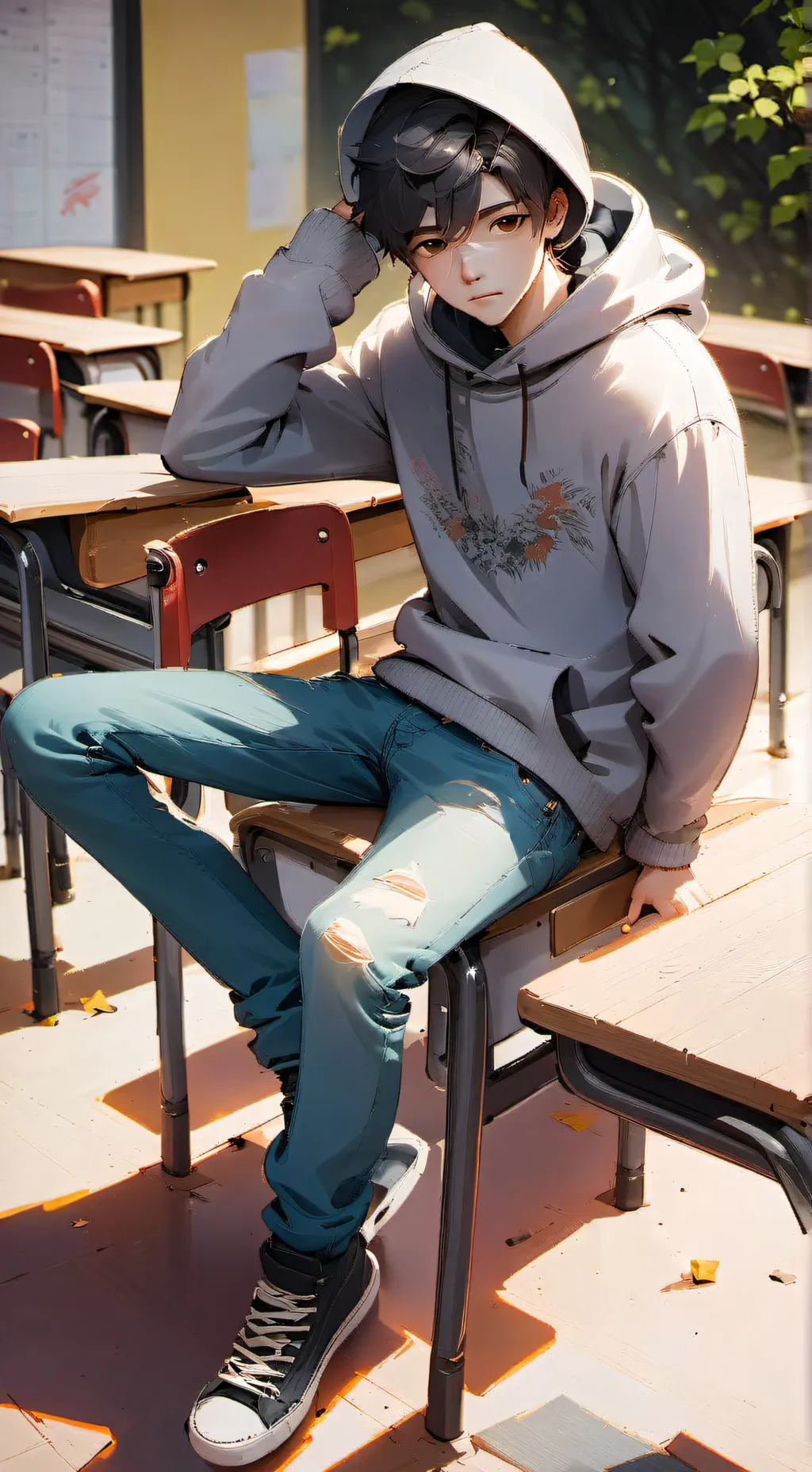 ai character: Austin background