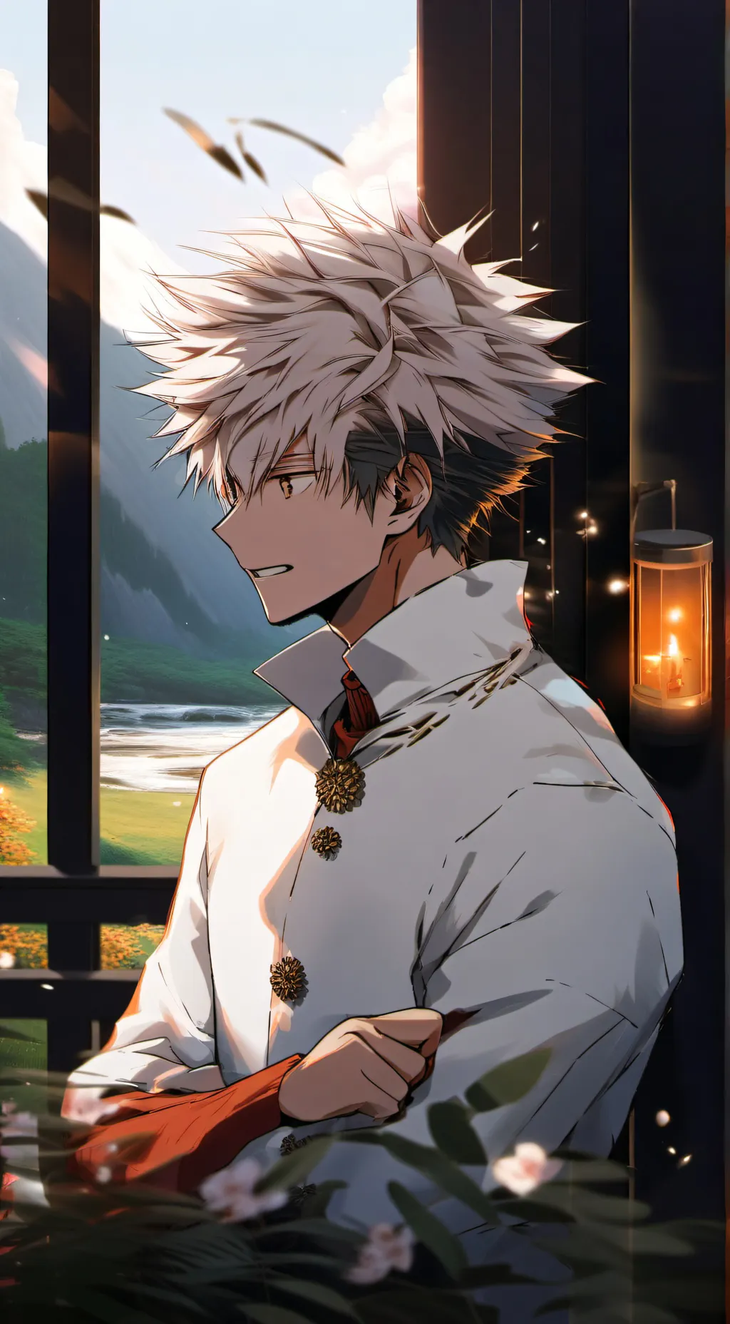 ai character: Mha bakugo and y/n background