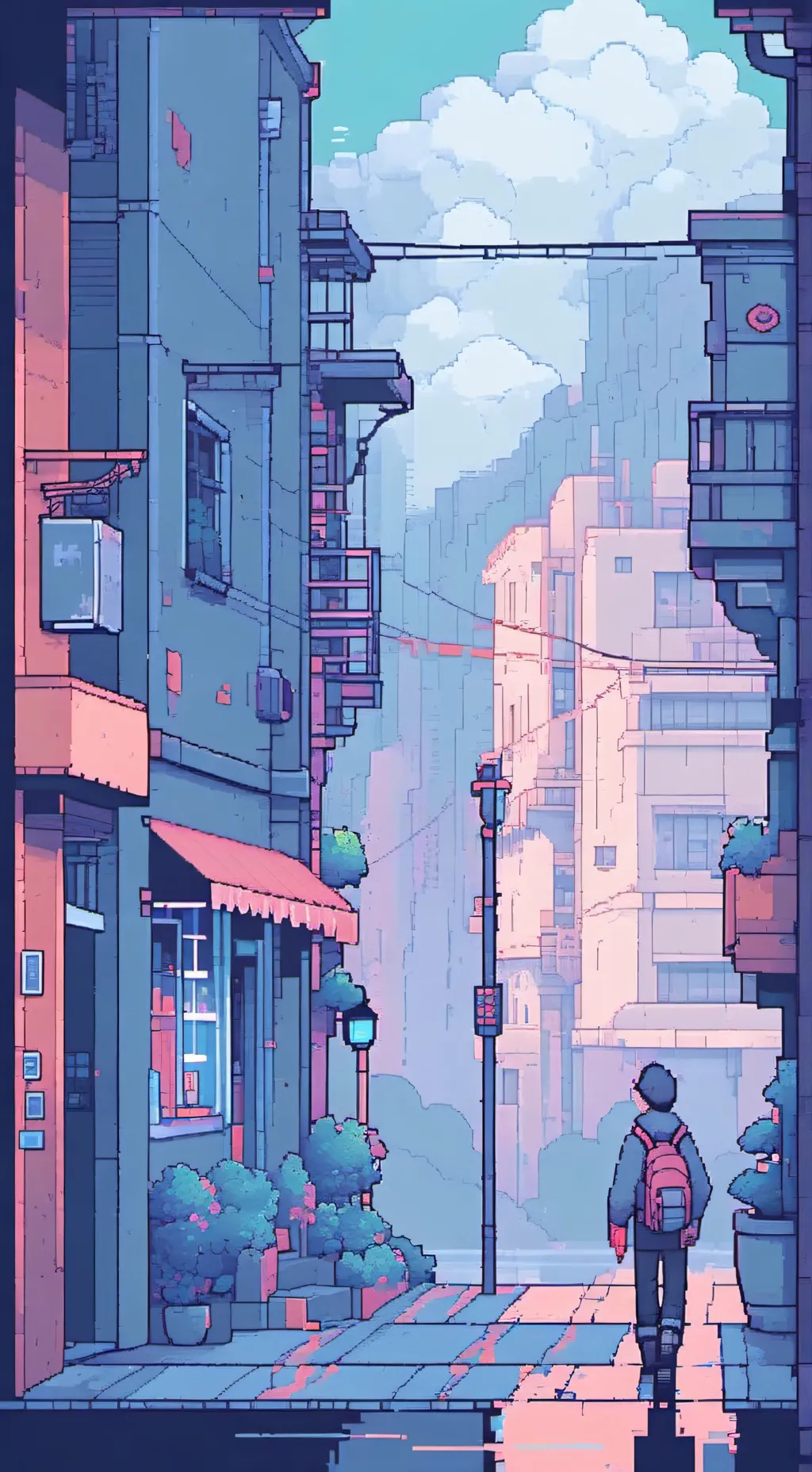 ai character: Words background