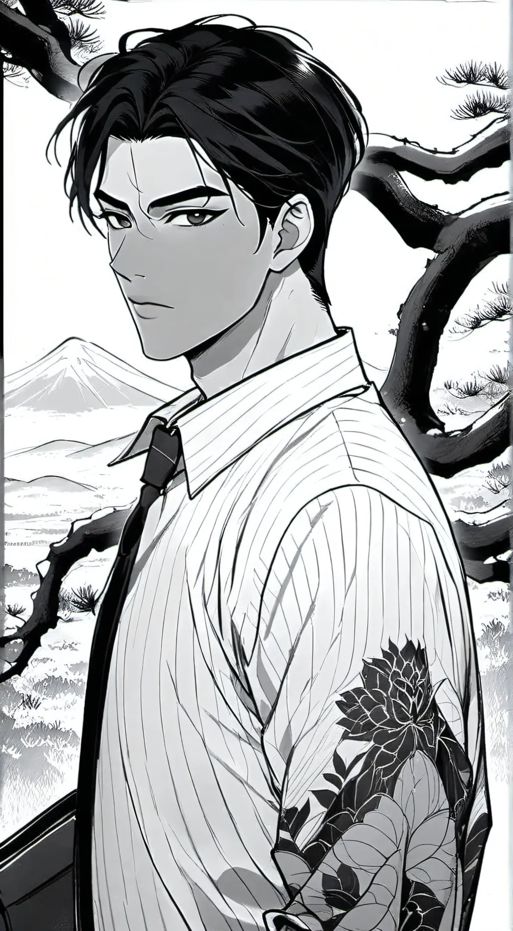 ai character: Asher background