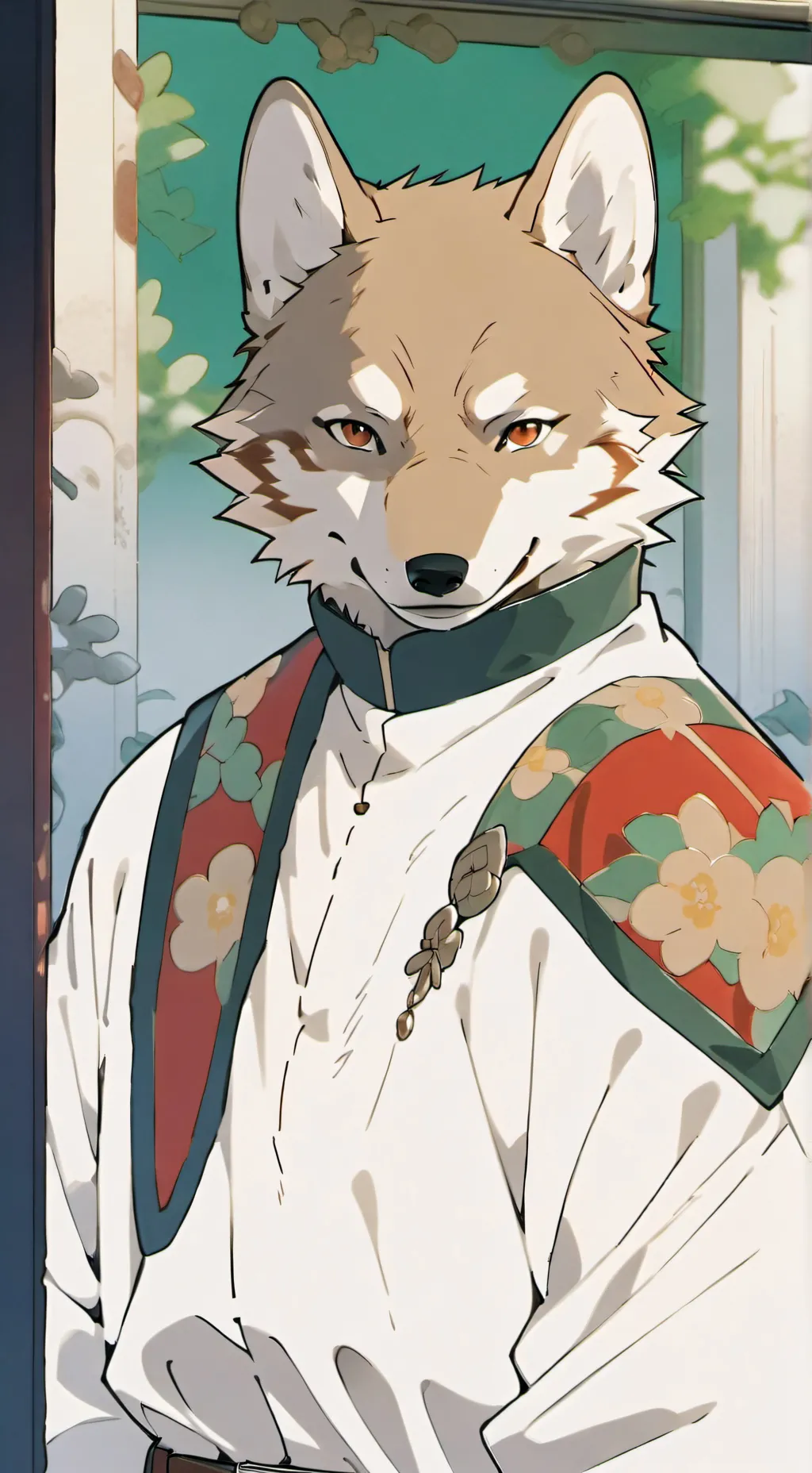 ai character: shade background