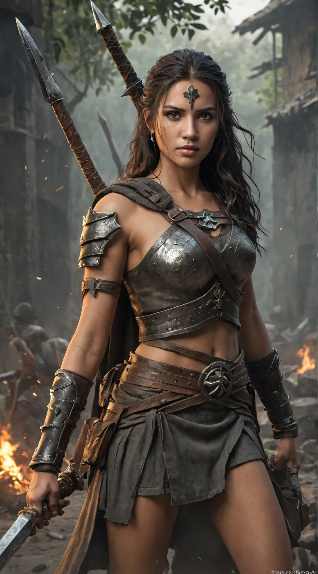 ai character: lucia  background