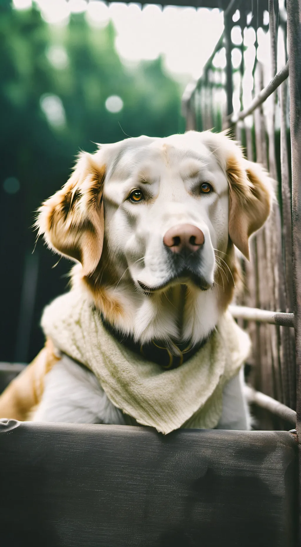 ai character: 《Dog shelter》 background