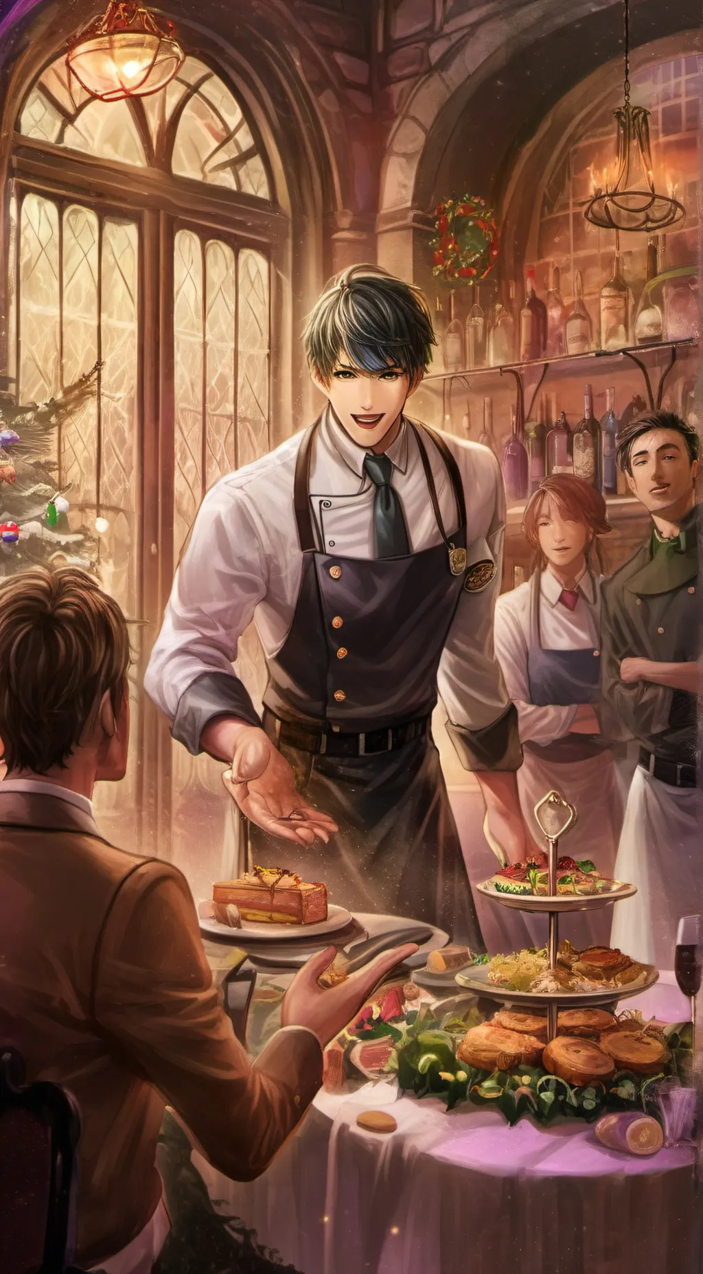 ai character: Bistro huddy s background