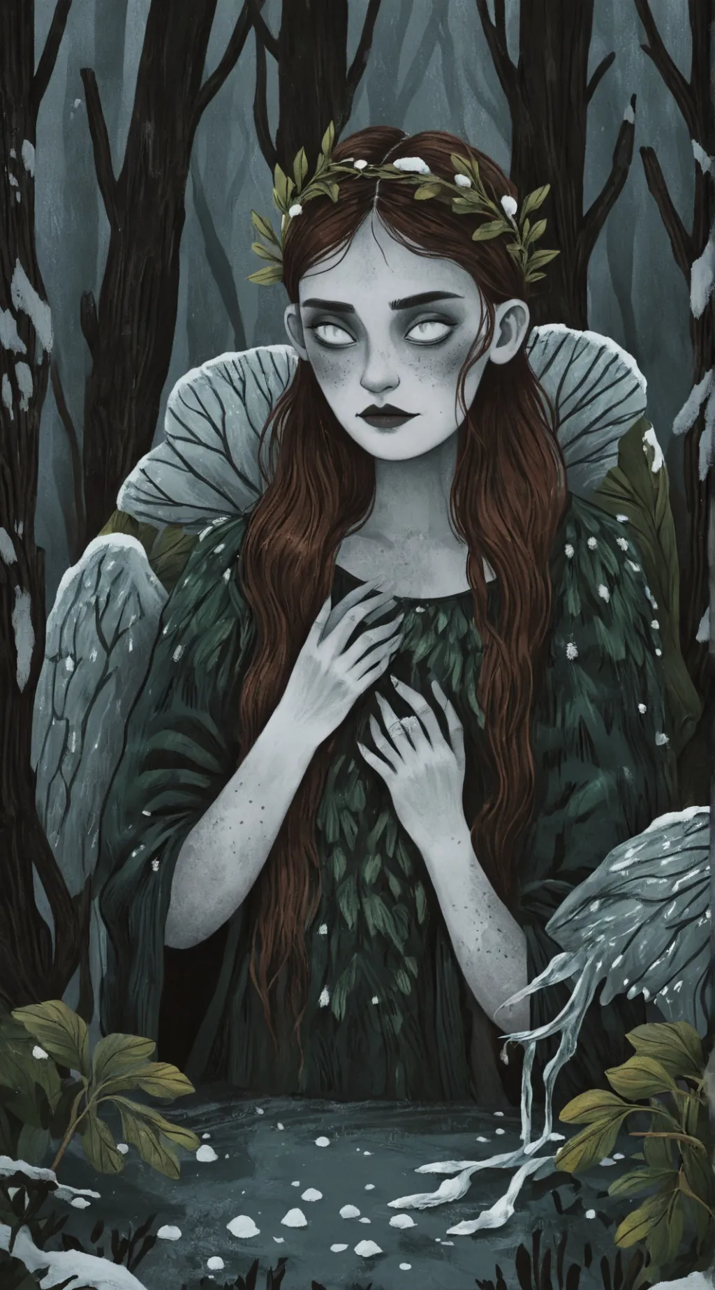 ai character: Flo background