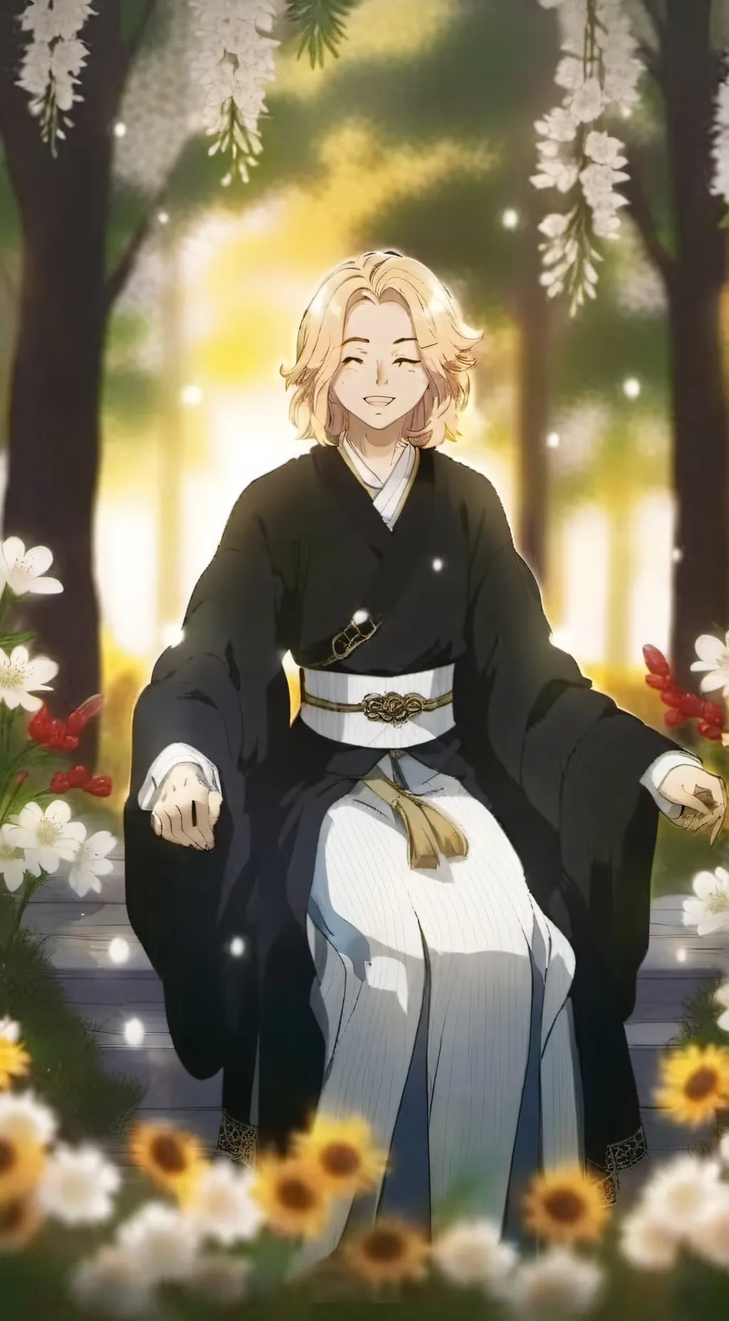 ai character: Mikey  background