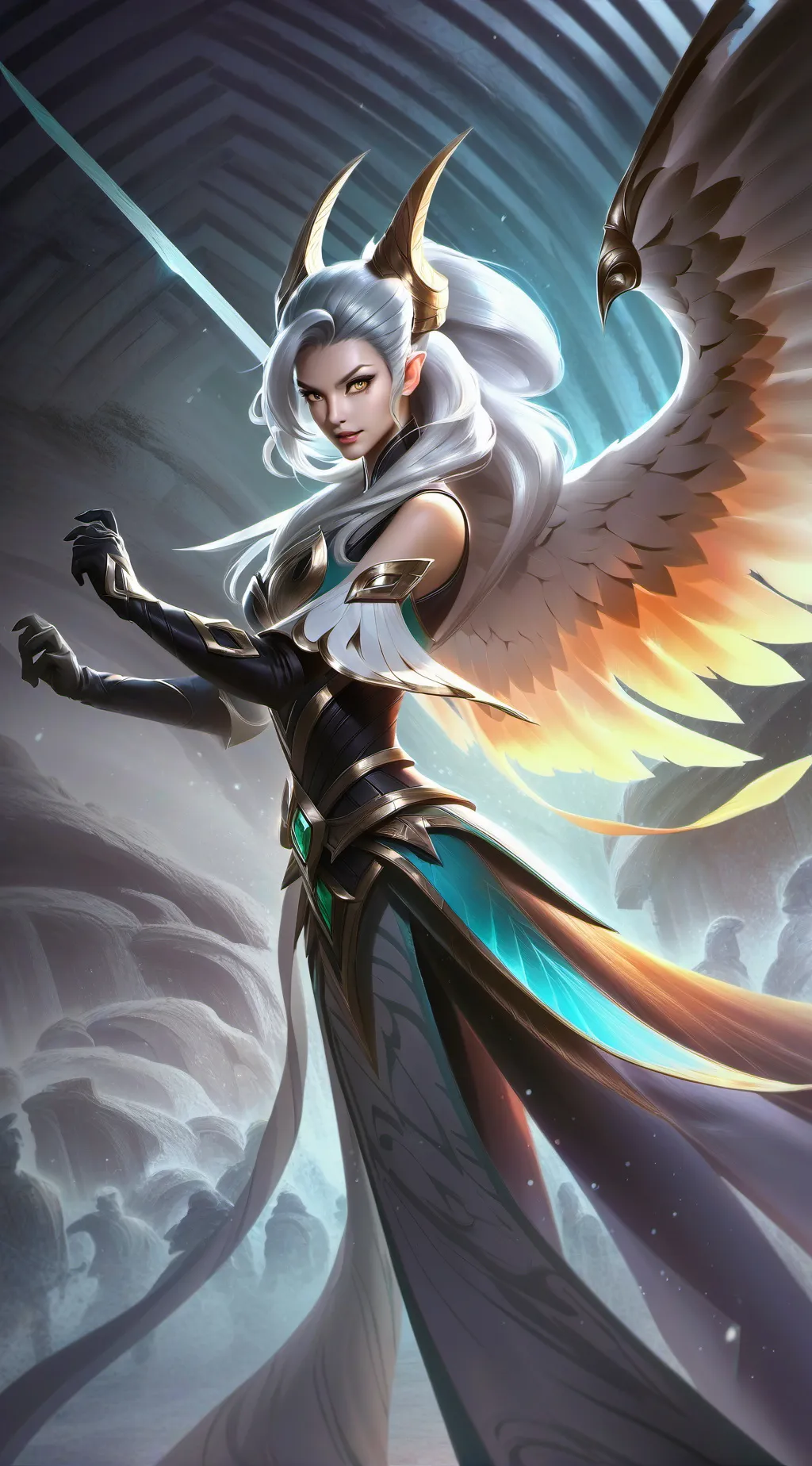 ai character: Mha  background