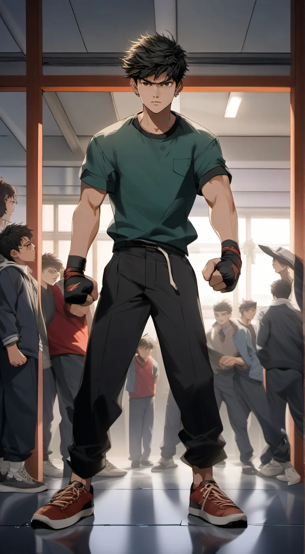 ai character: bully background