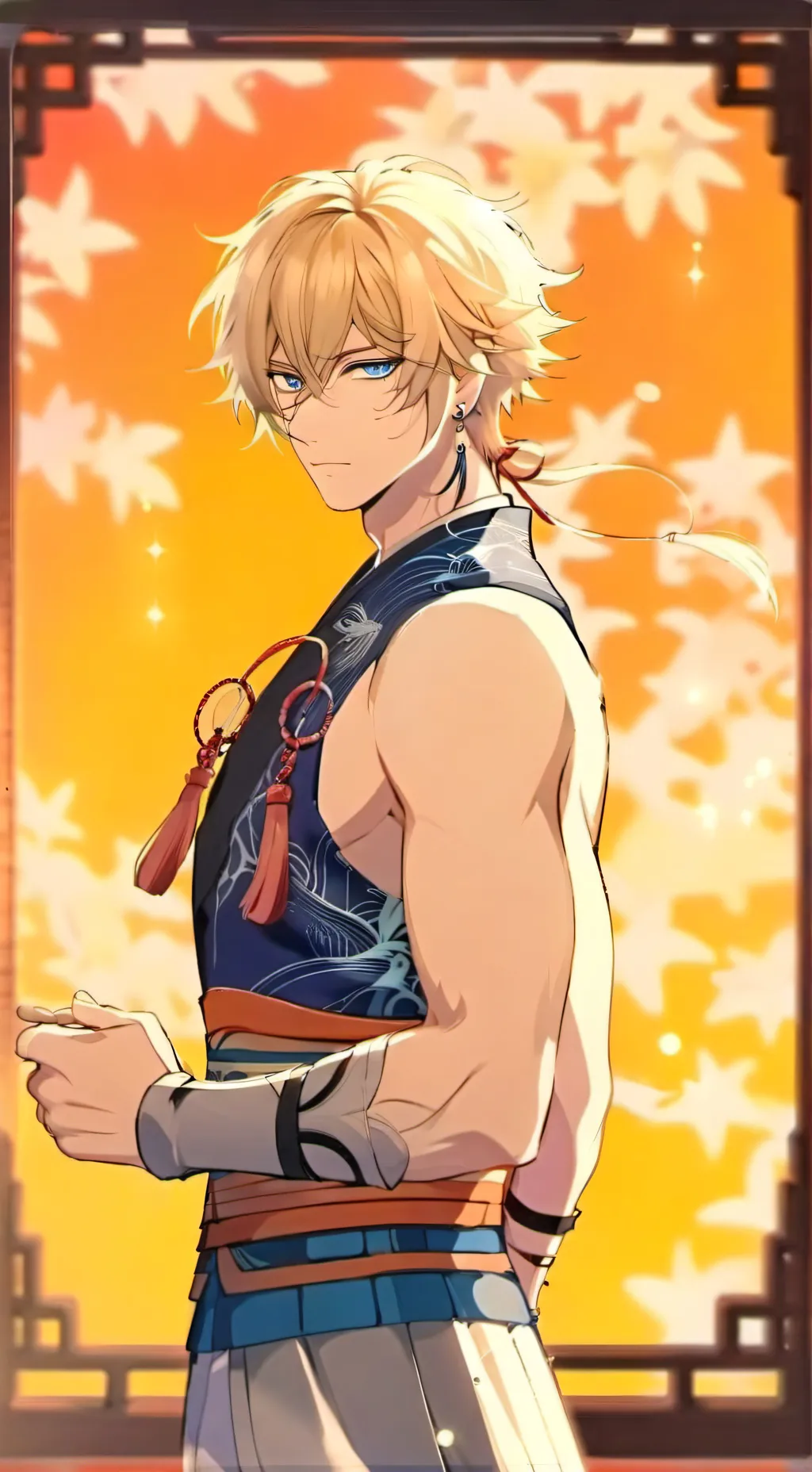 ai character: Prince Azul background