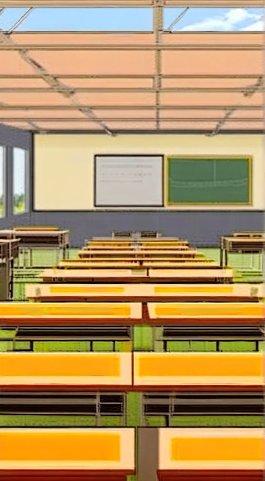 ai character: Classroom 3-2 background