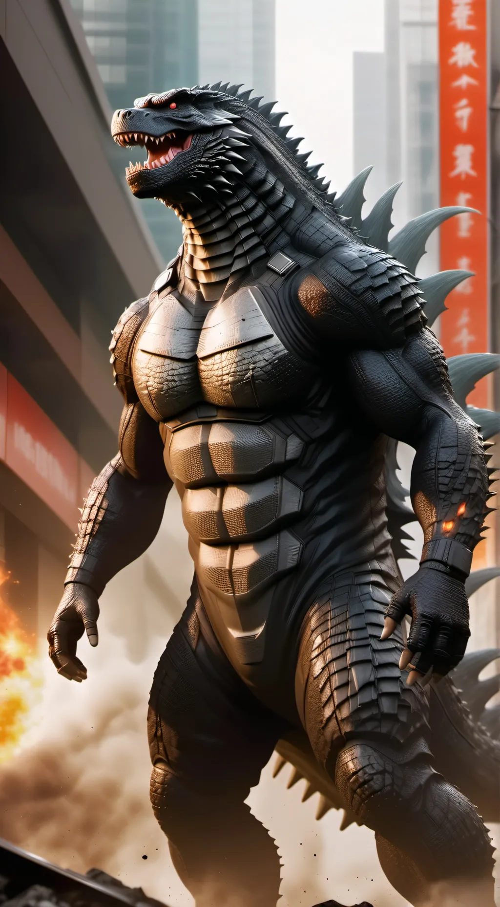 ai character: Mothra background