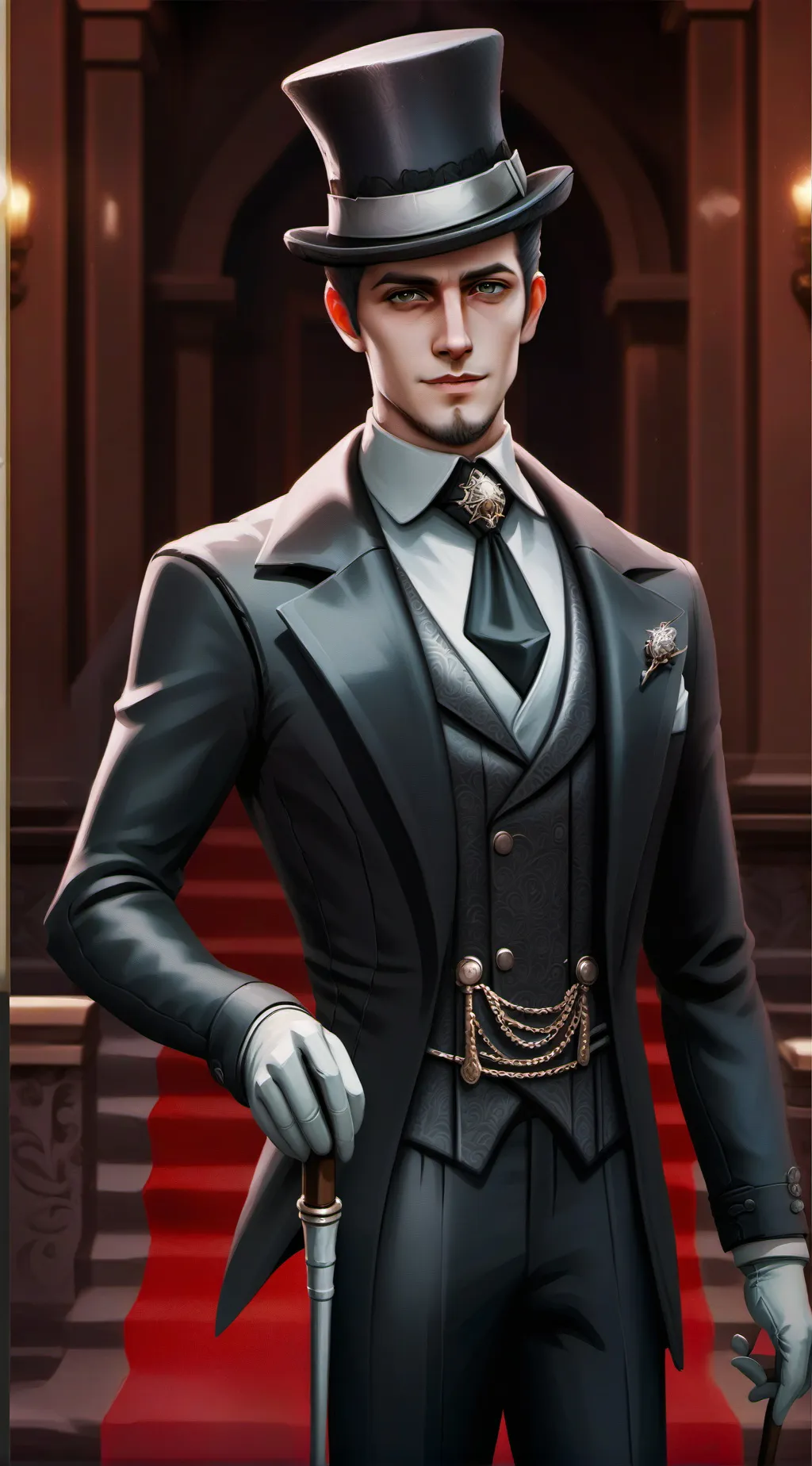 ai character: My husband😅 background