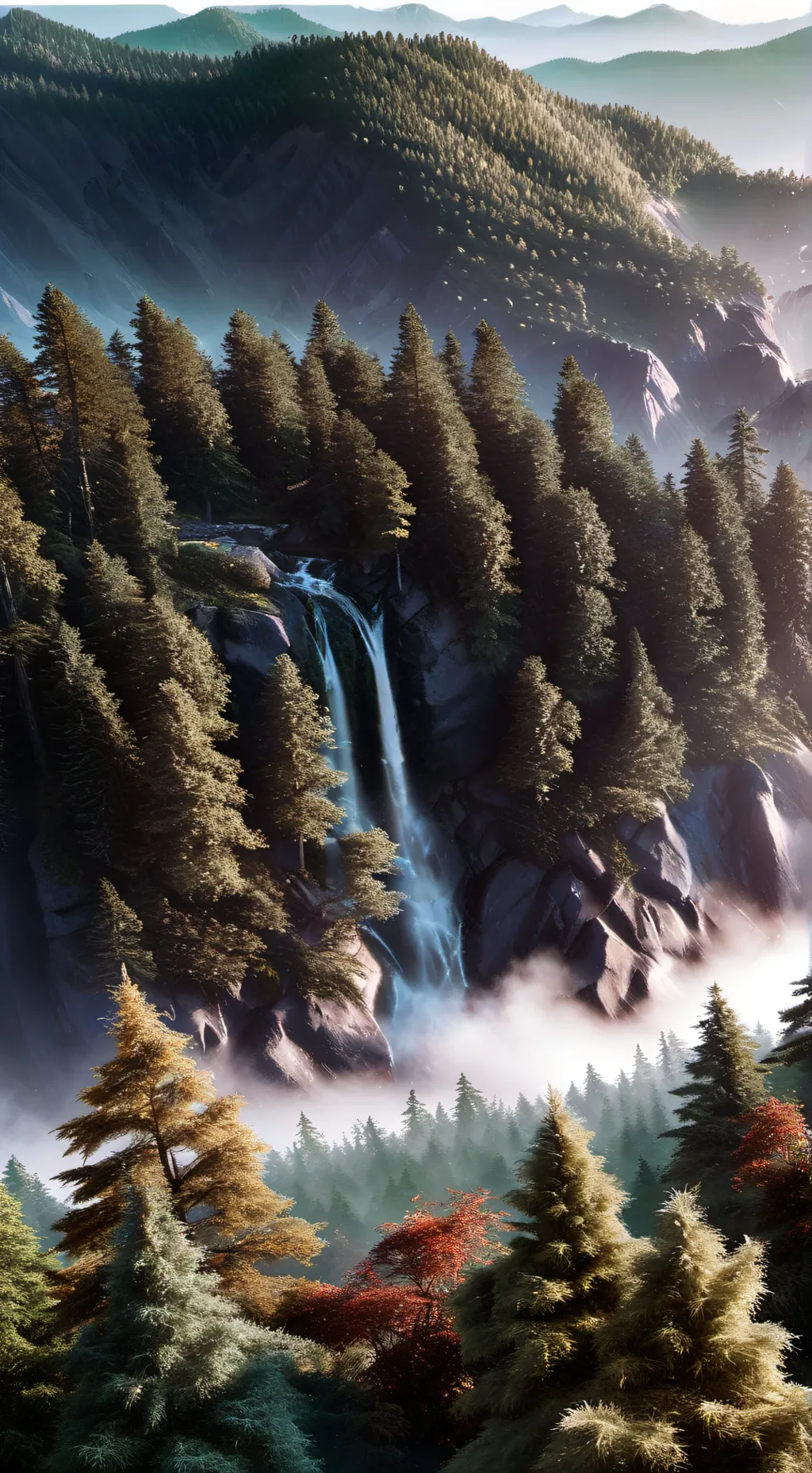 ai character: Forest background