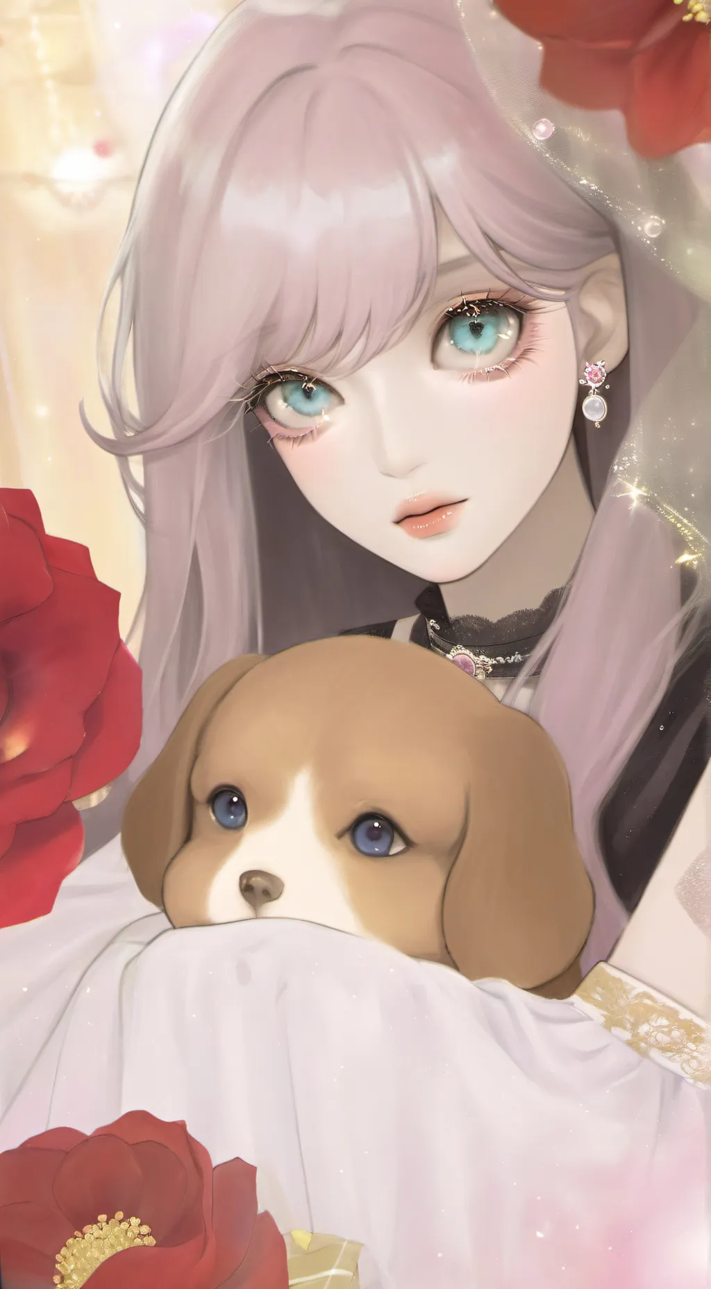 ai character: mha pet day background