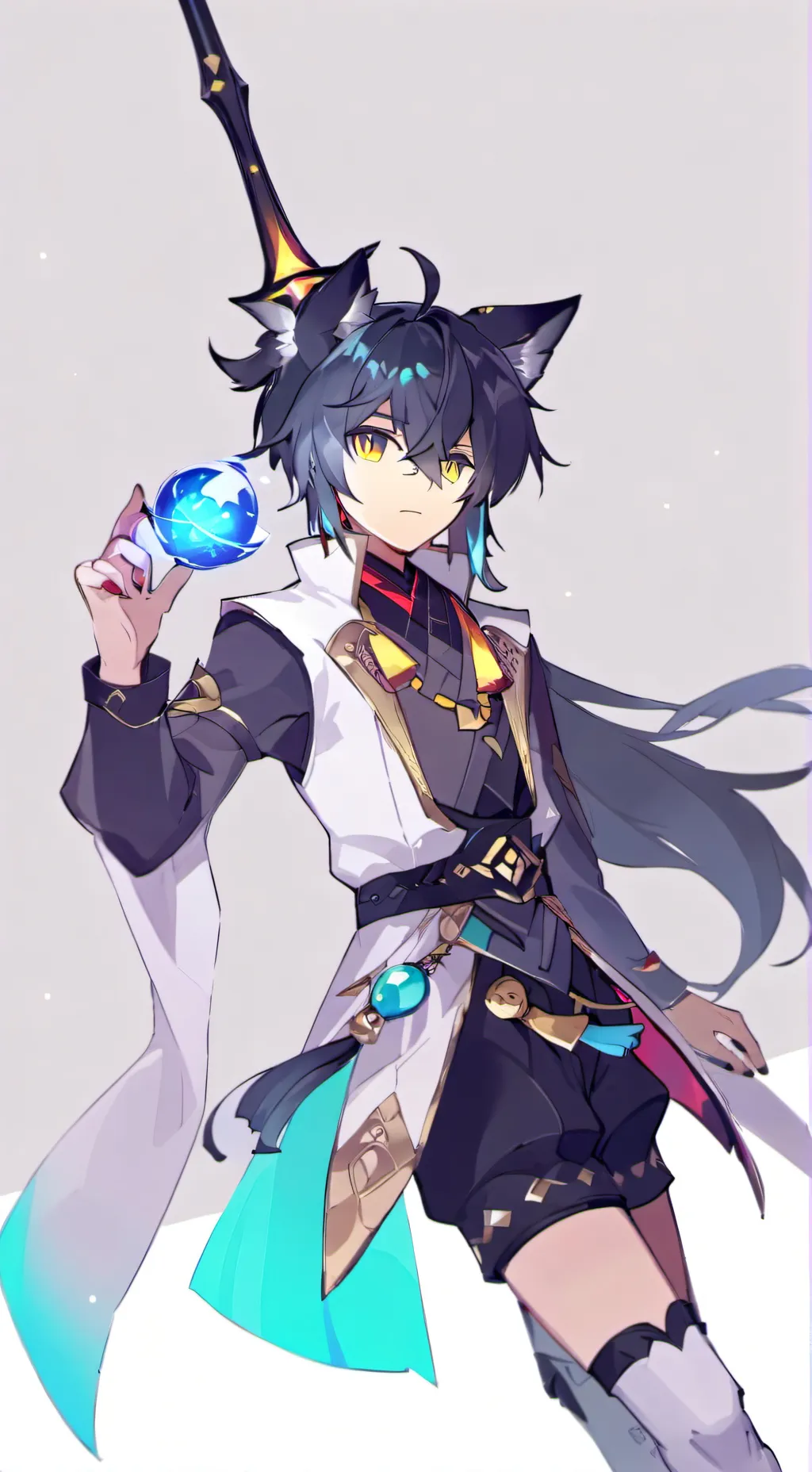 ai character: ∆×Hiroshi×∆ background