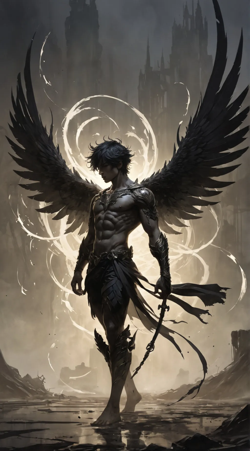 ai character: Raven background