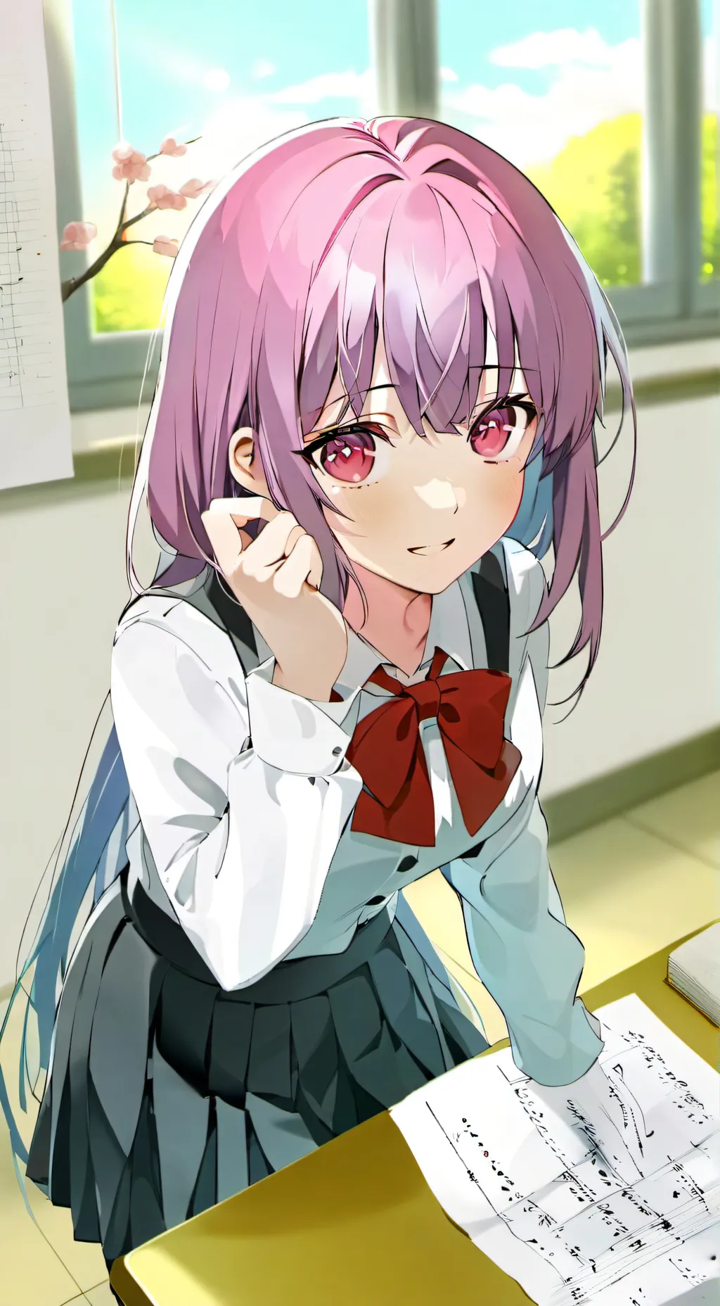 ai character: Himari background