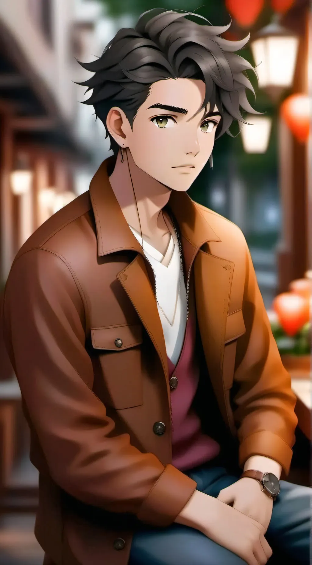 ai character: Lucas background