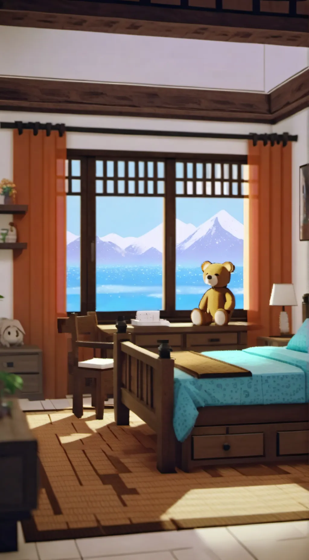 ai character: Mr. Fluffy Wuffles background