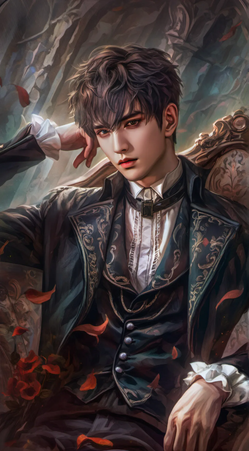 ai character: Pisces  background