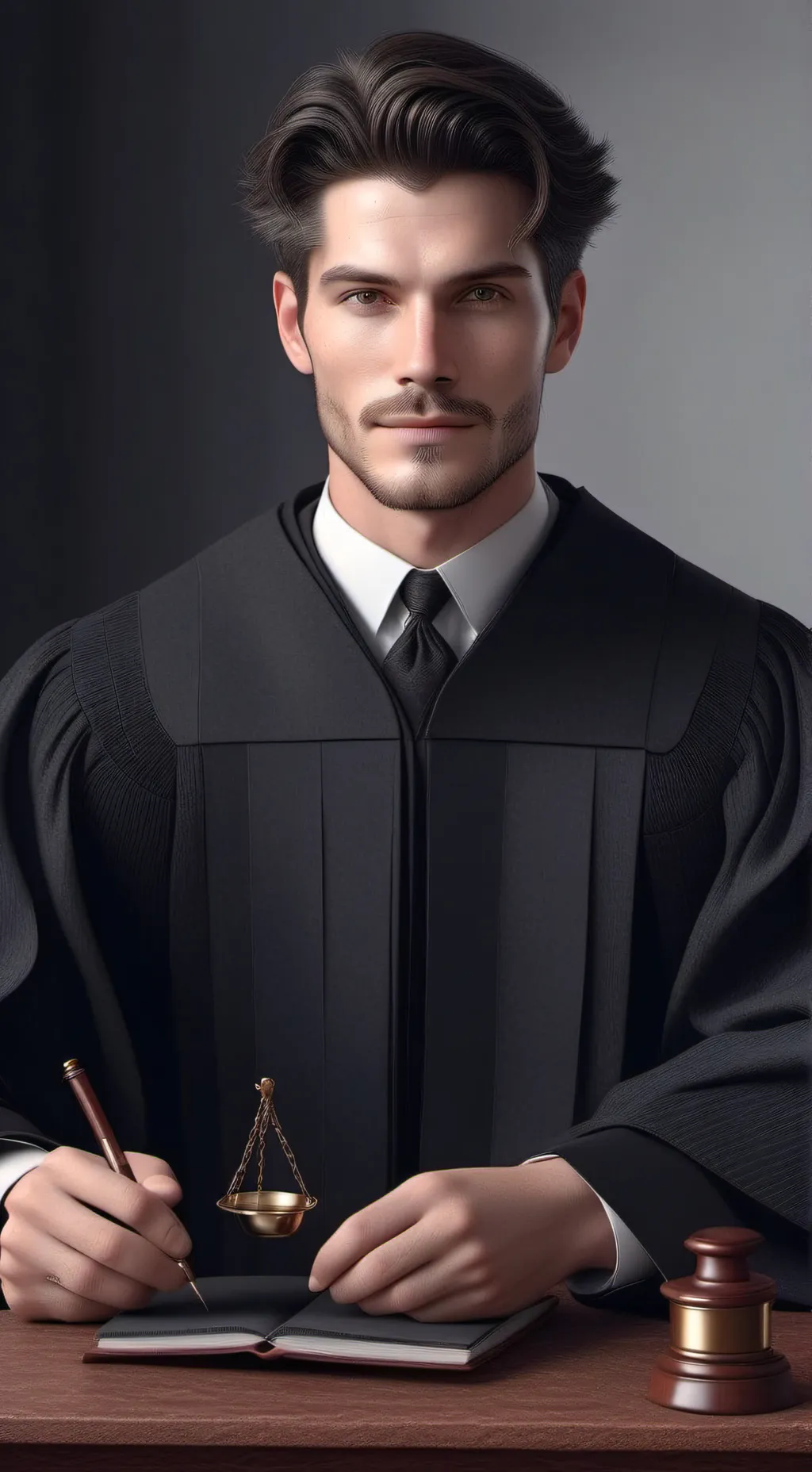 ai character: Oliver Attorney background