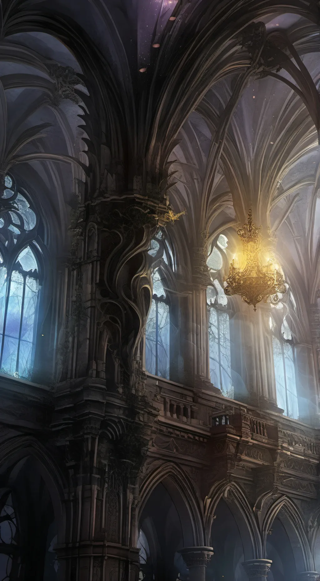 ai character: Guiding light x Cl background