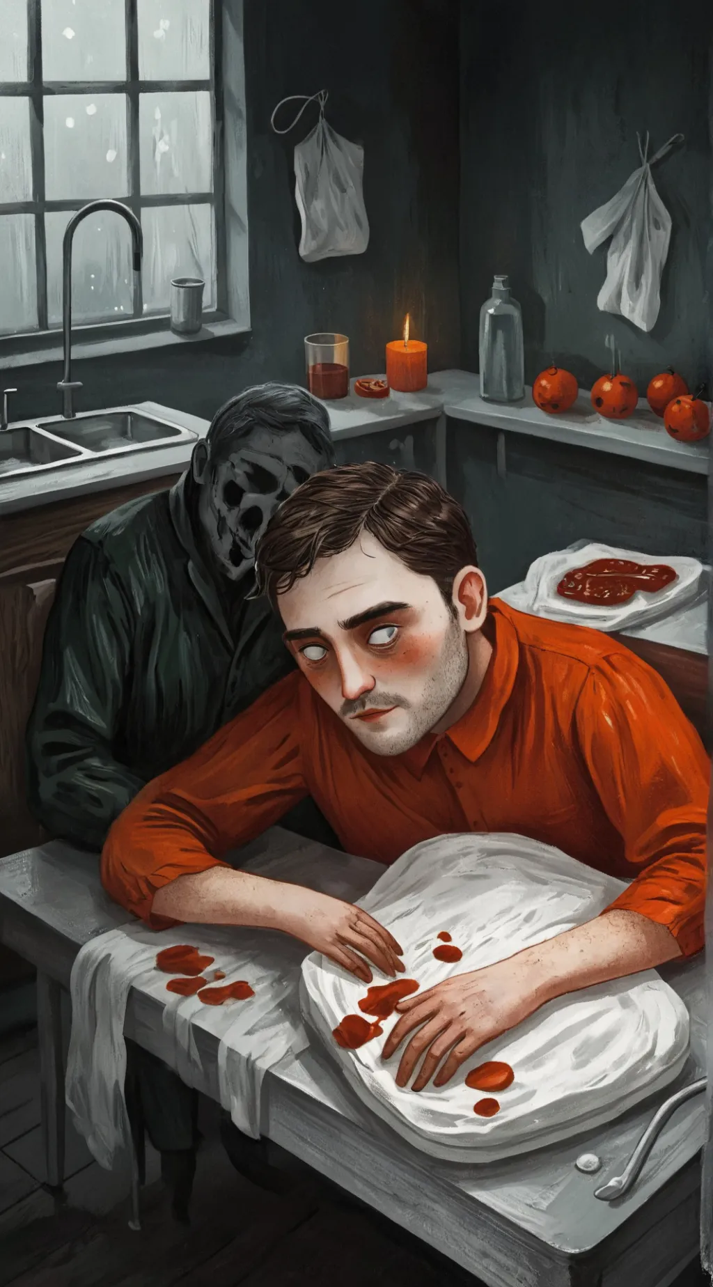 ai character: death for life background