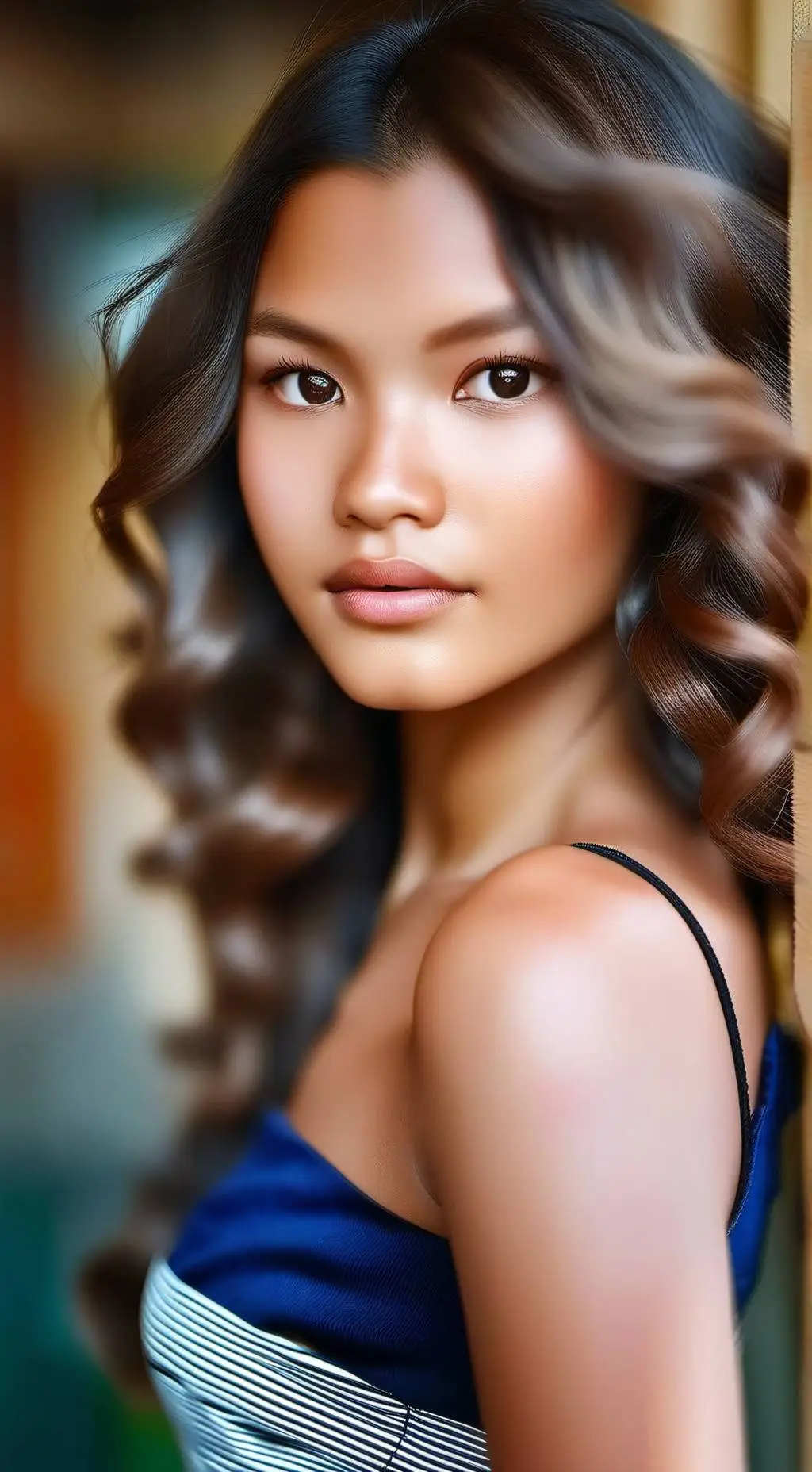 ai character: Cara background