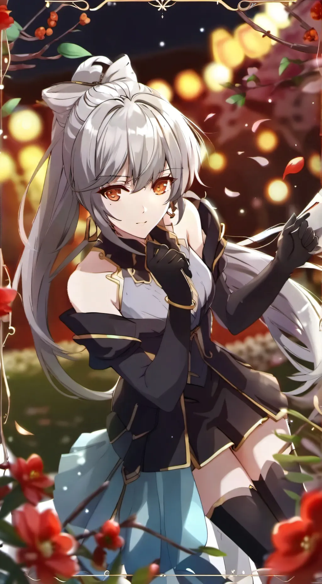 ai character: cloe 😋 background