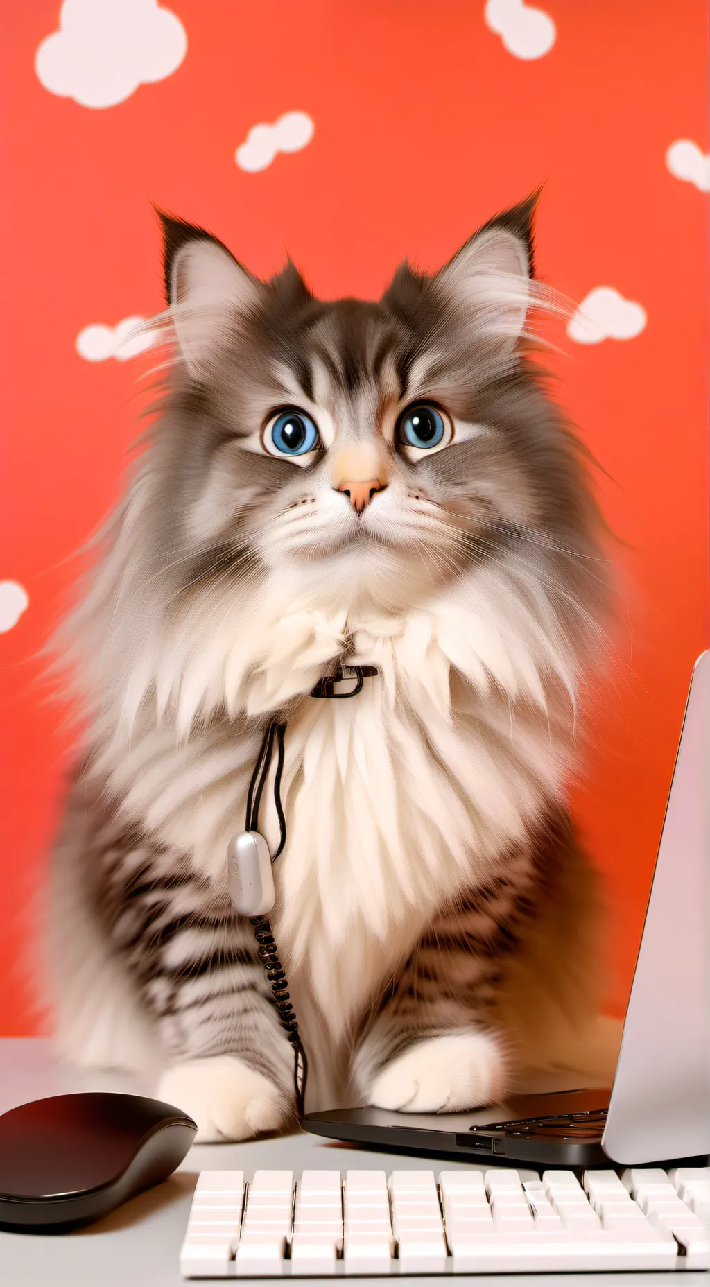 ai character: GigaByte background