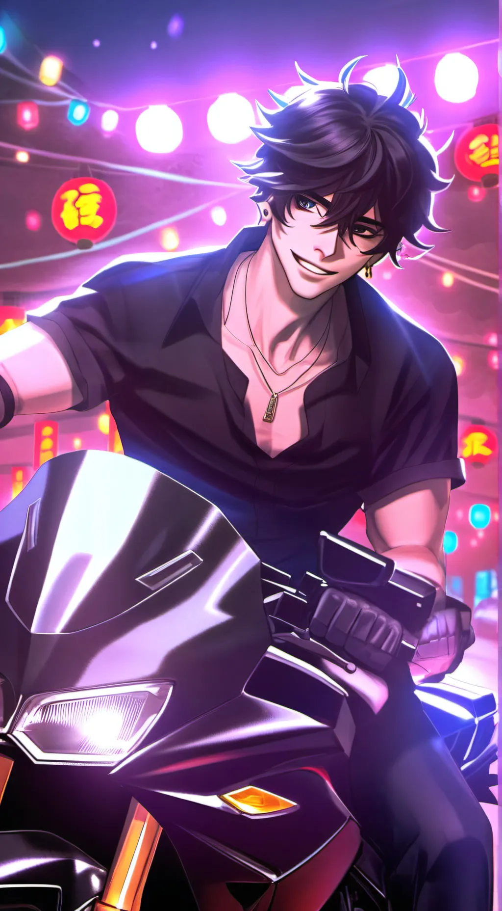 ai character: Lucas background