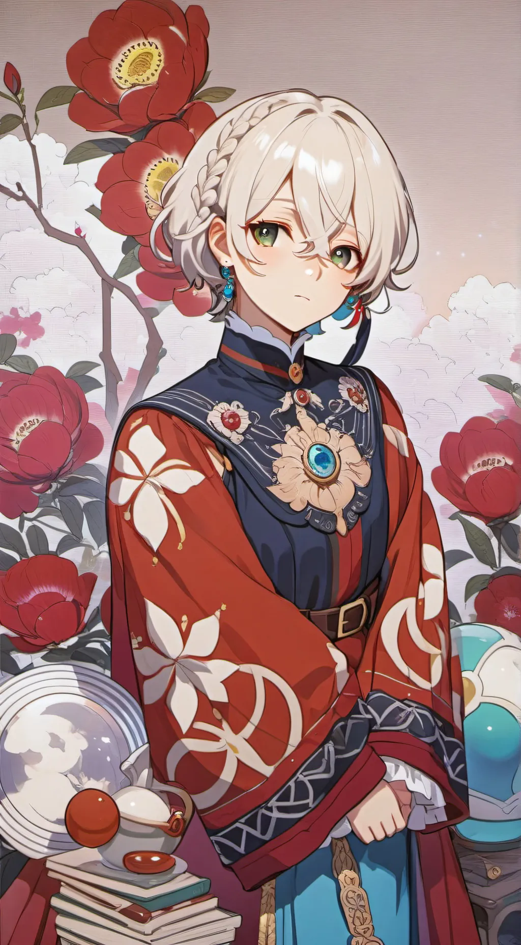 ai character: Ito ♥️ background