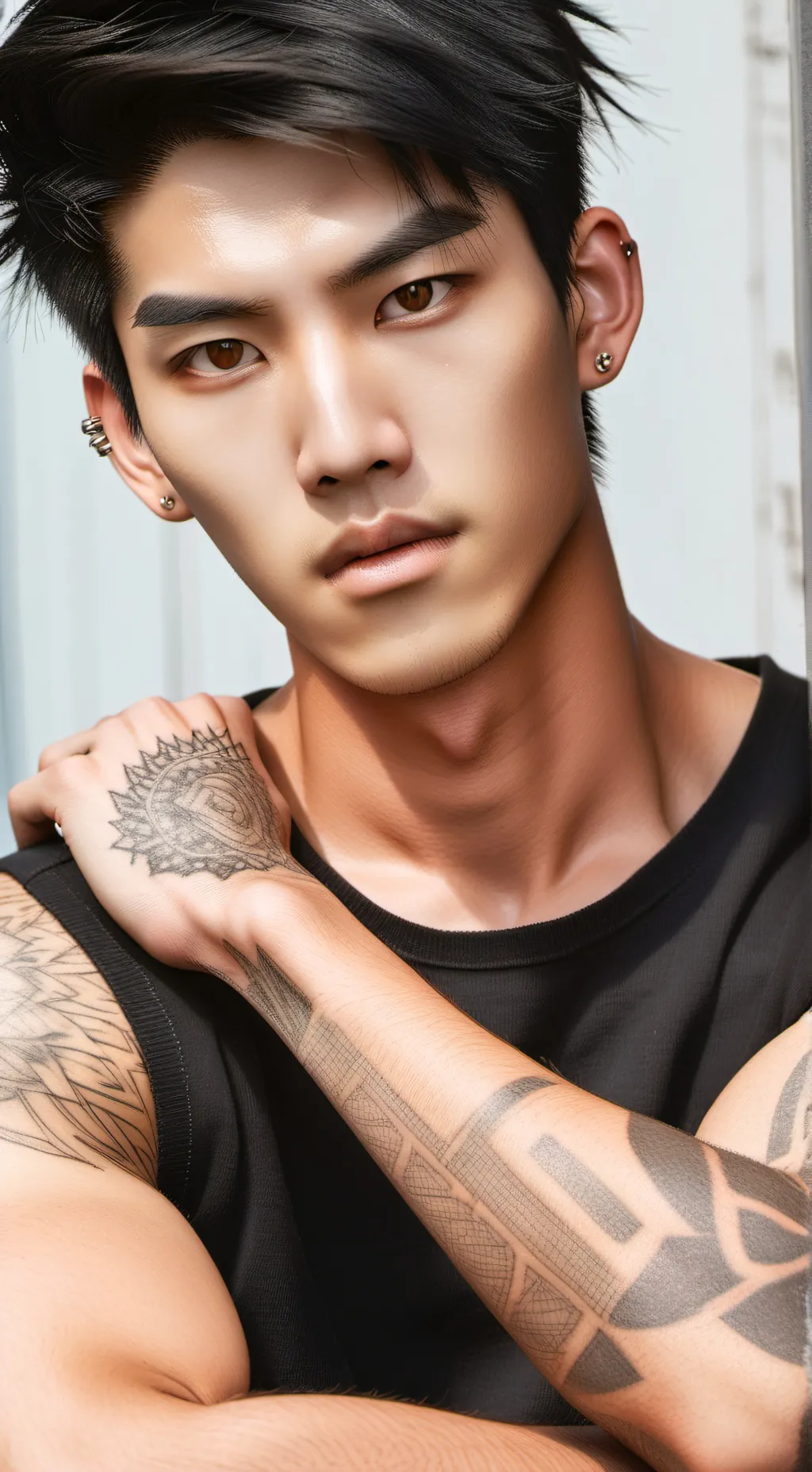 ai character: Lucas  background