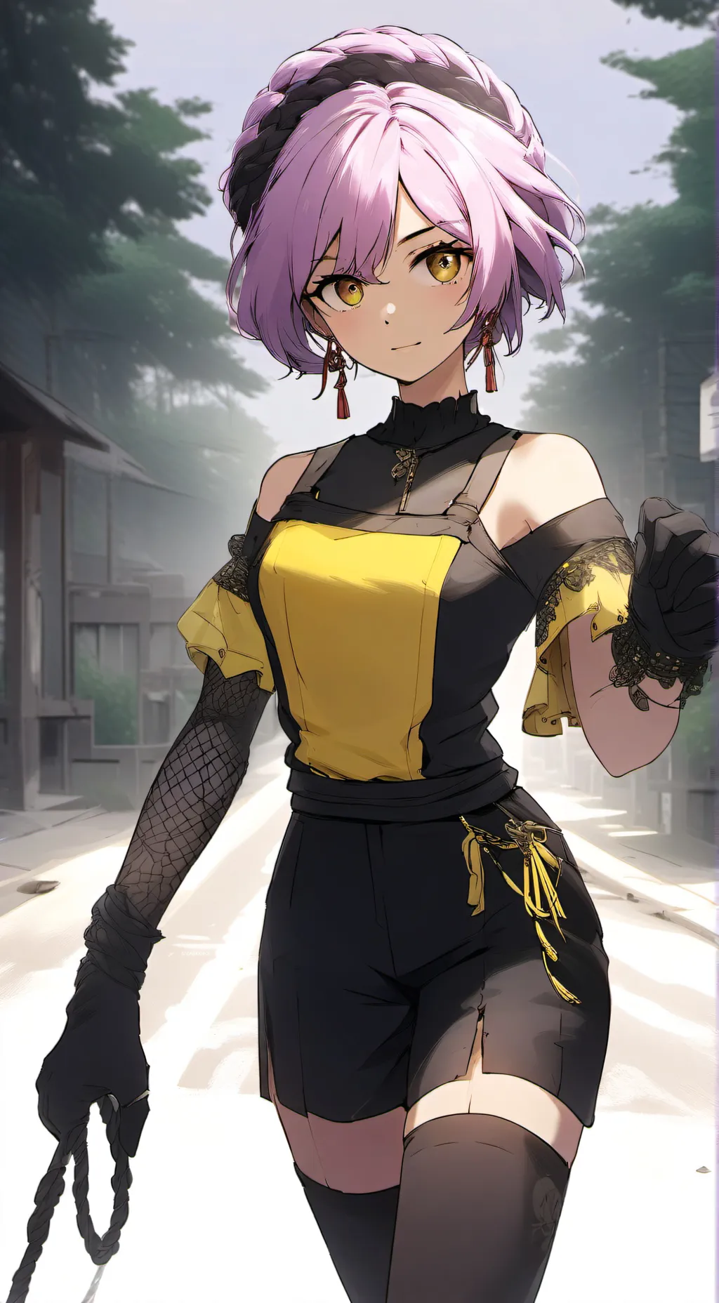 ai character: Infected Haylie  background