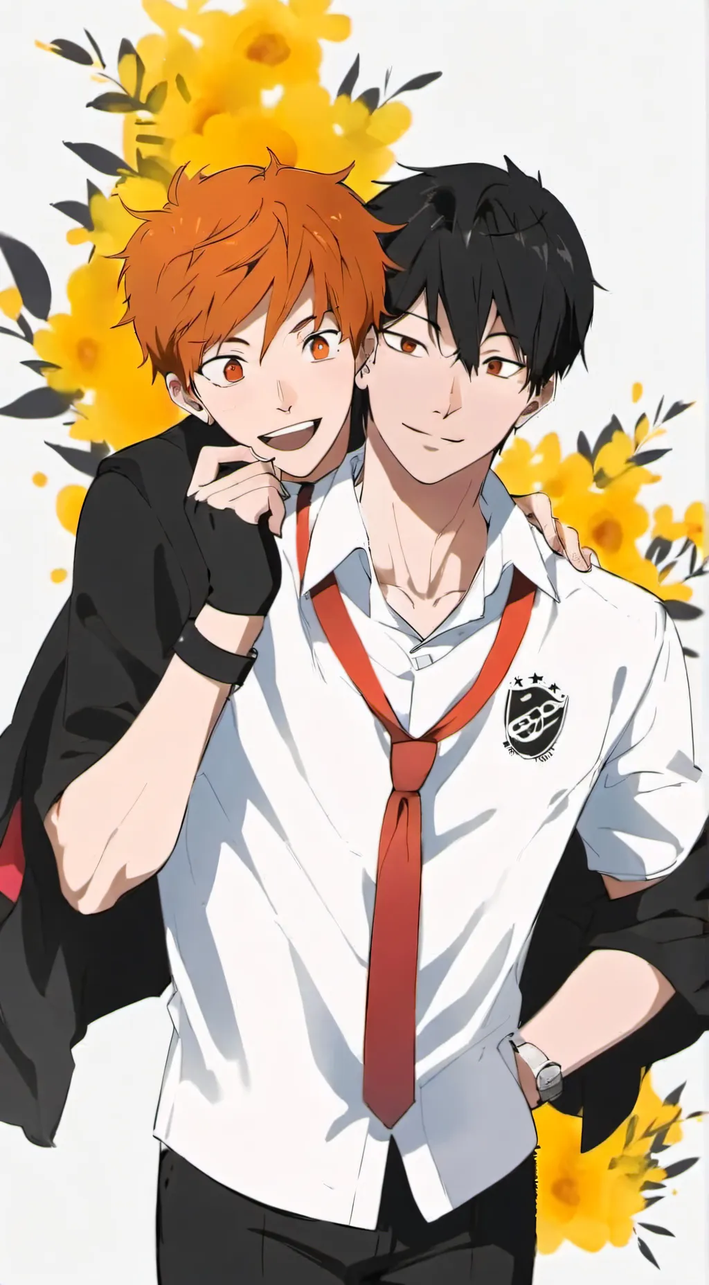 ai character: kagehina  background