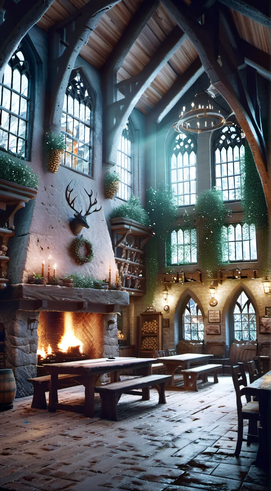 ai character: Hogwarts pick me background