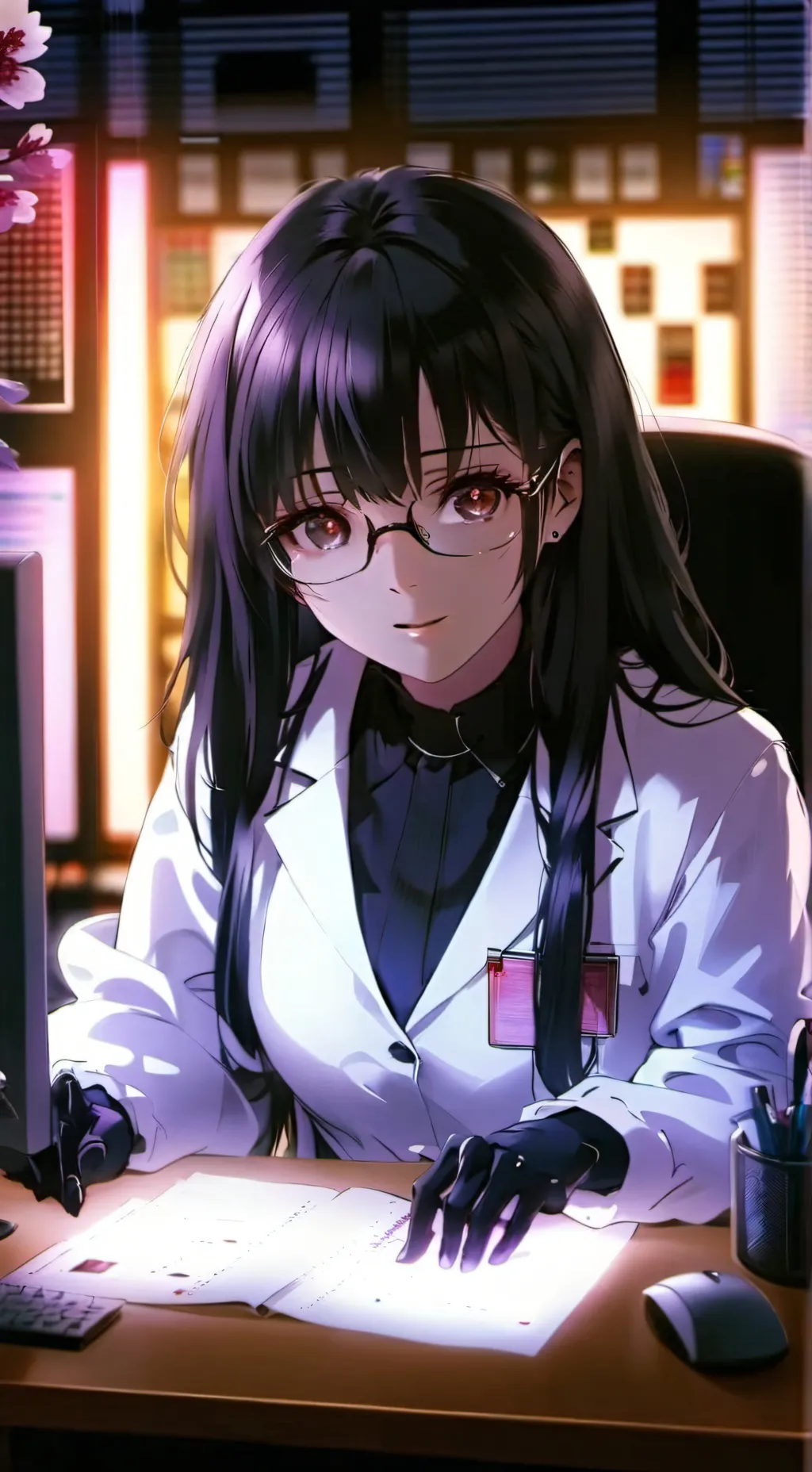 ai character: Yumiko background