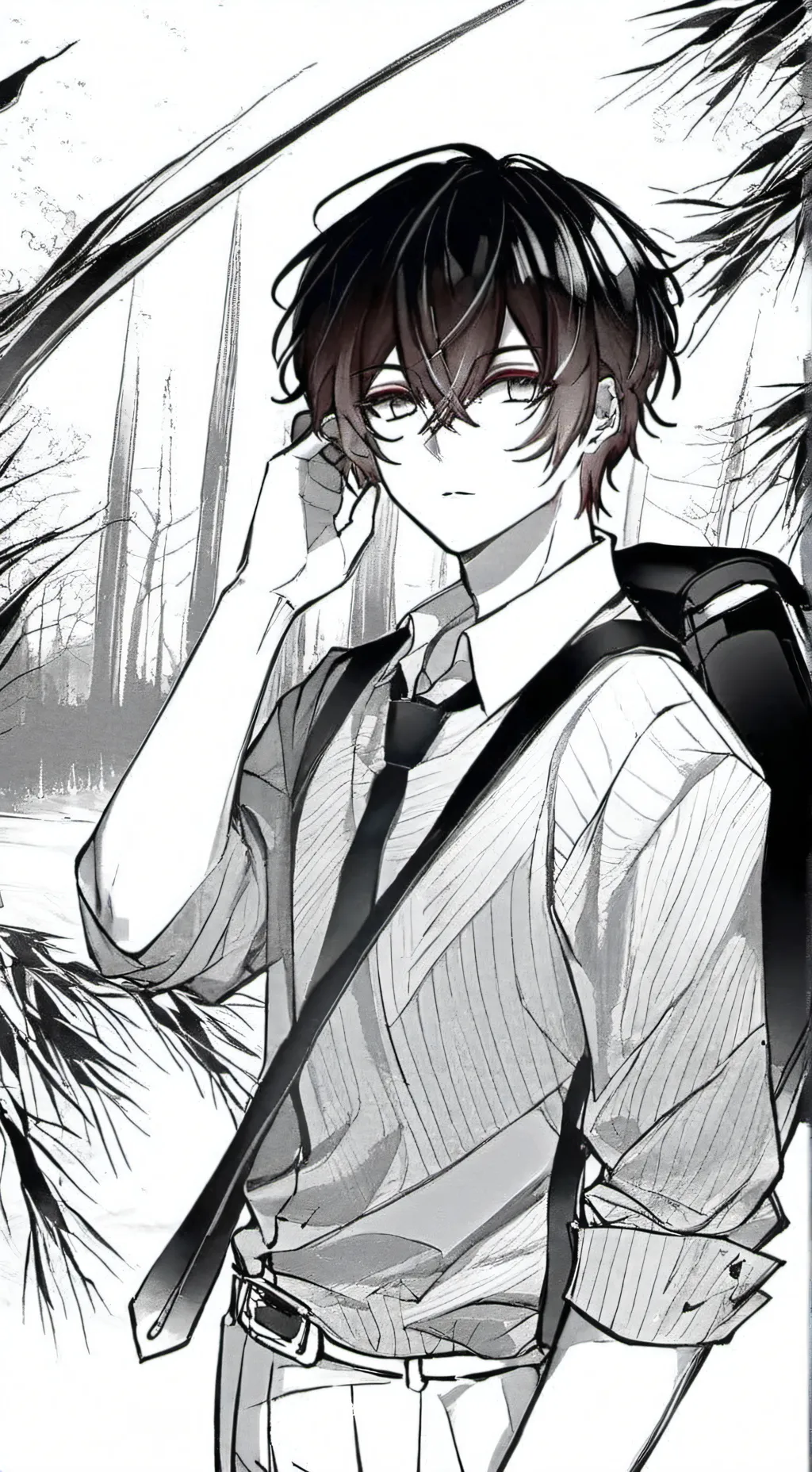 ai character: Ryu background